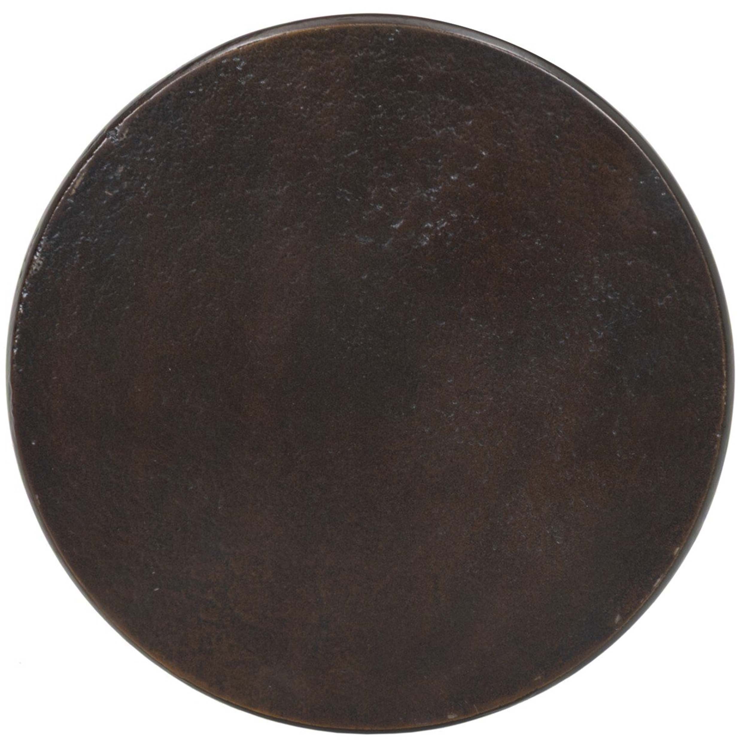 Remo End Table, Antique Rust