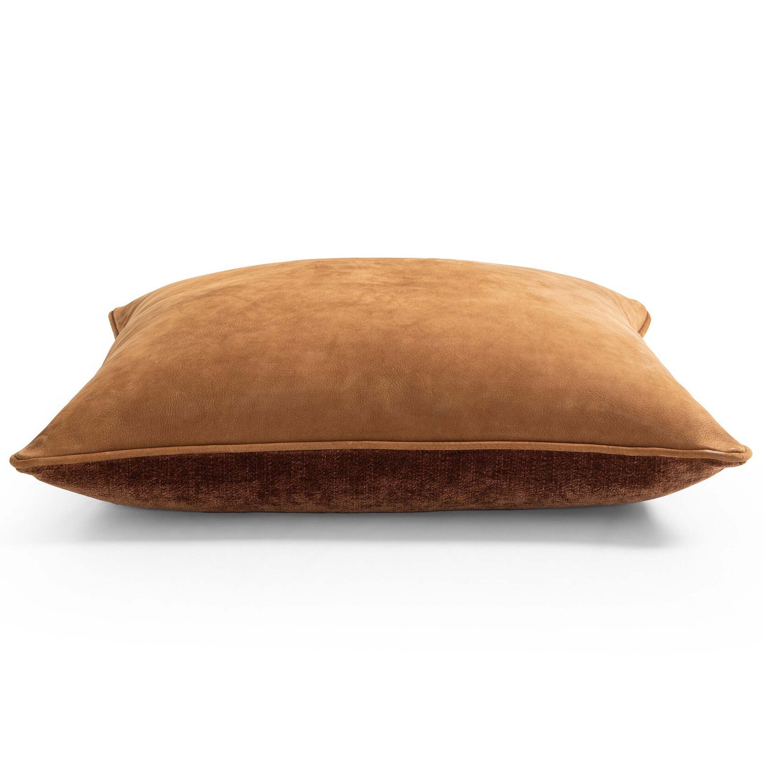 Olsen Pillow, Nubuck Cognac, Cover Only