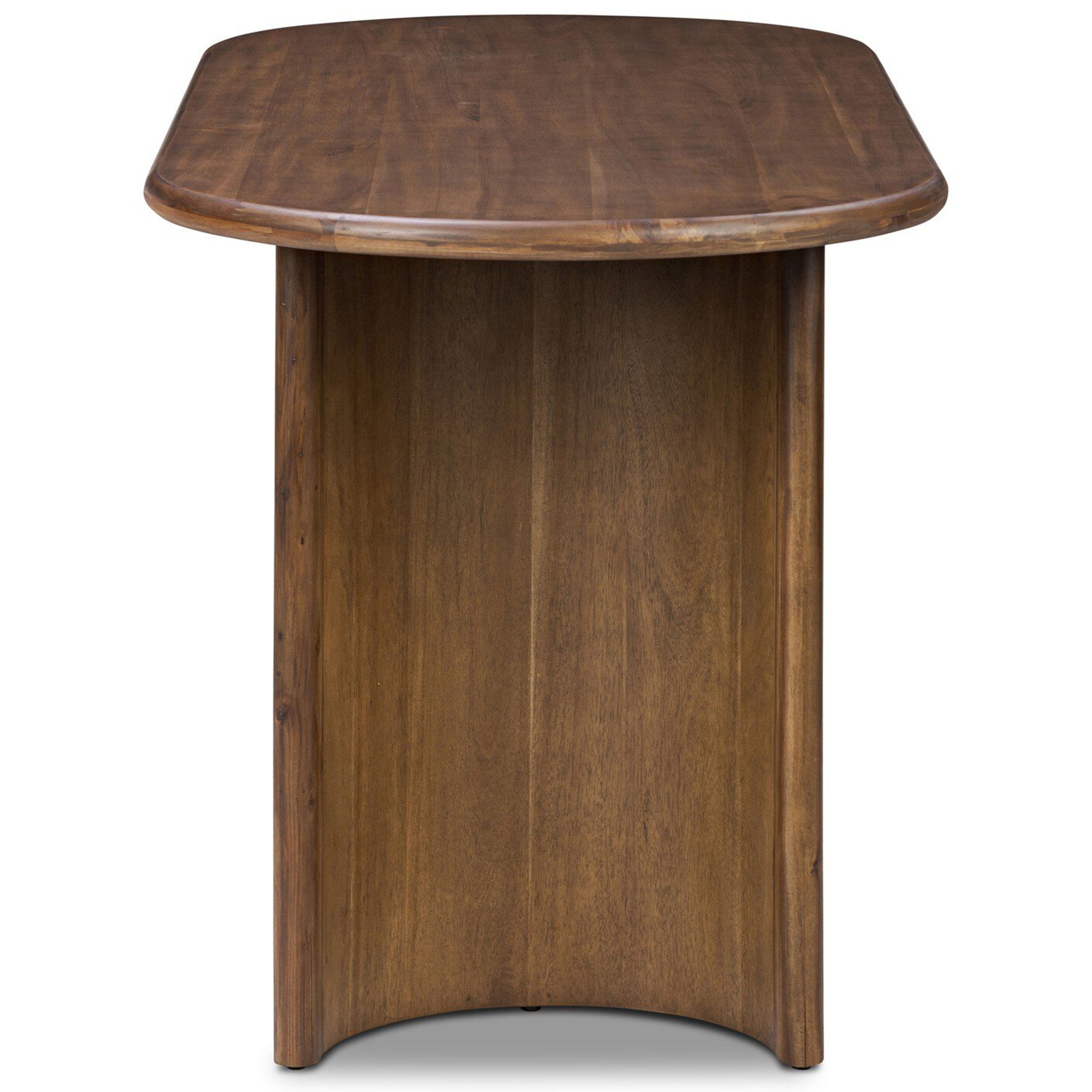 Paden Desk, Seasoned Brown Acacia