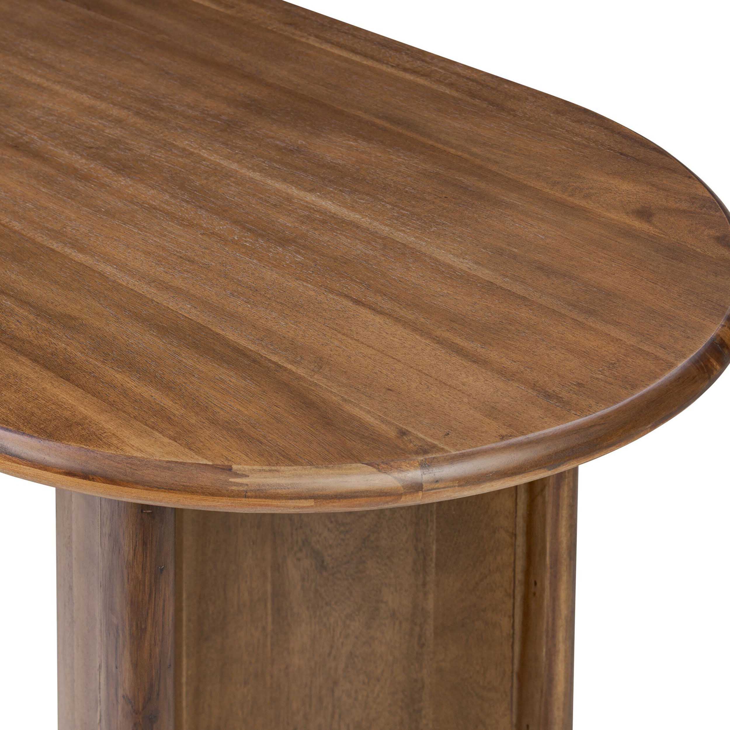 Paden Desk, Seasoned Brown Acacia