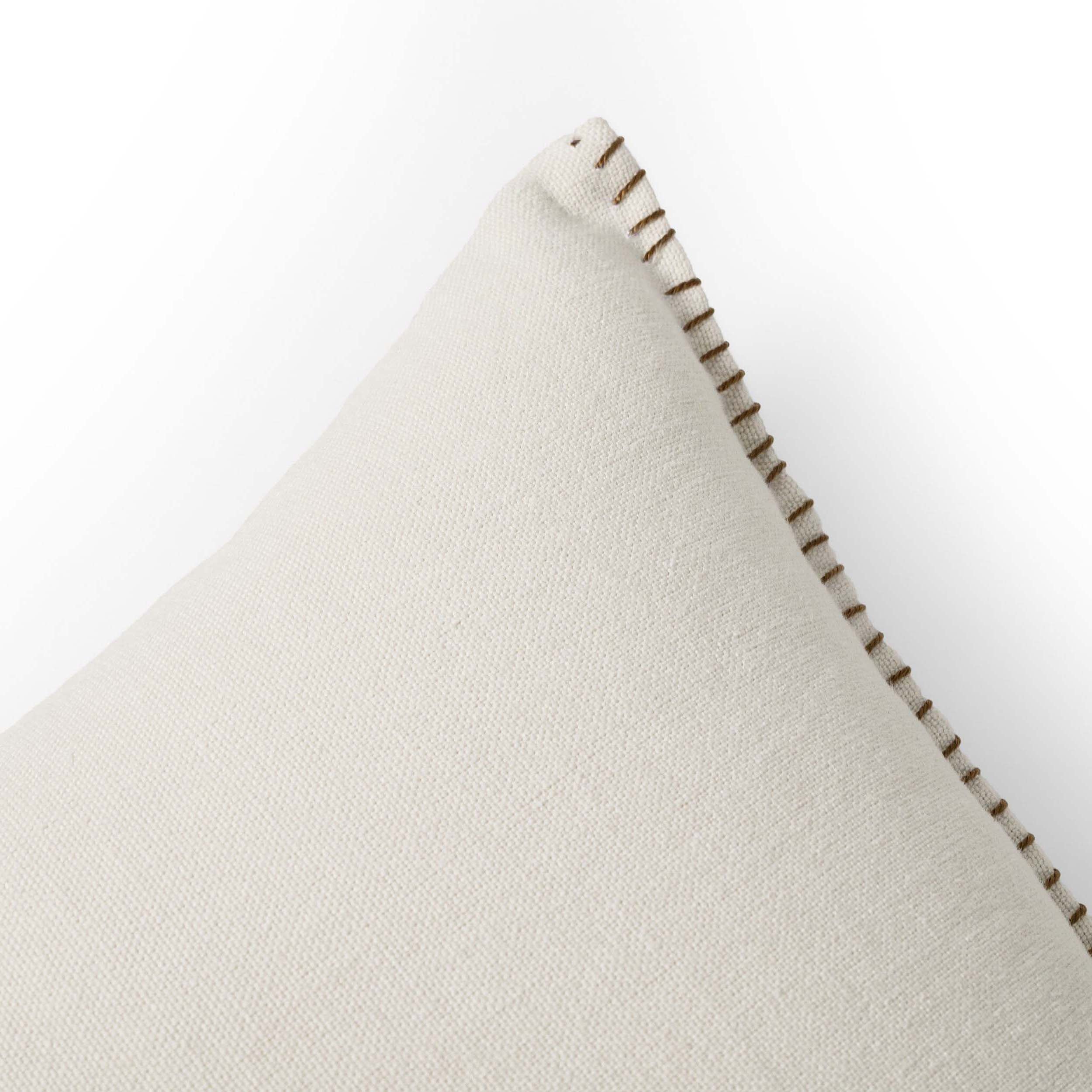 Calvin Outdoor Pillow, Bombay Flax