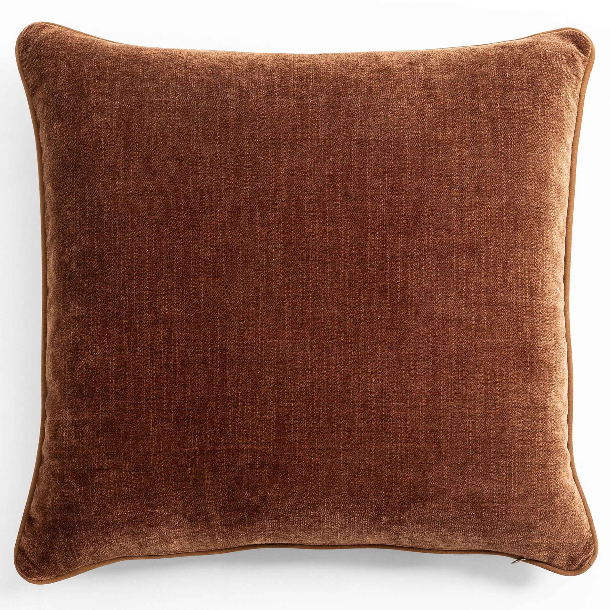 Olsen Pillow, Nubuck Cognac, Cover + Insert