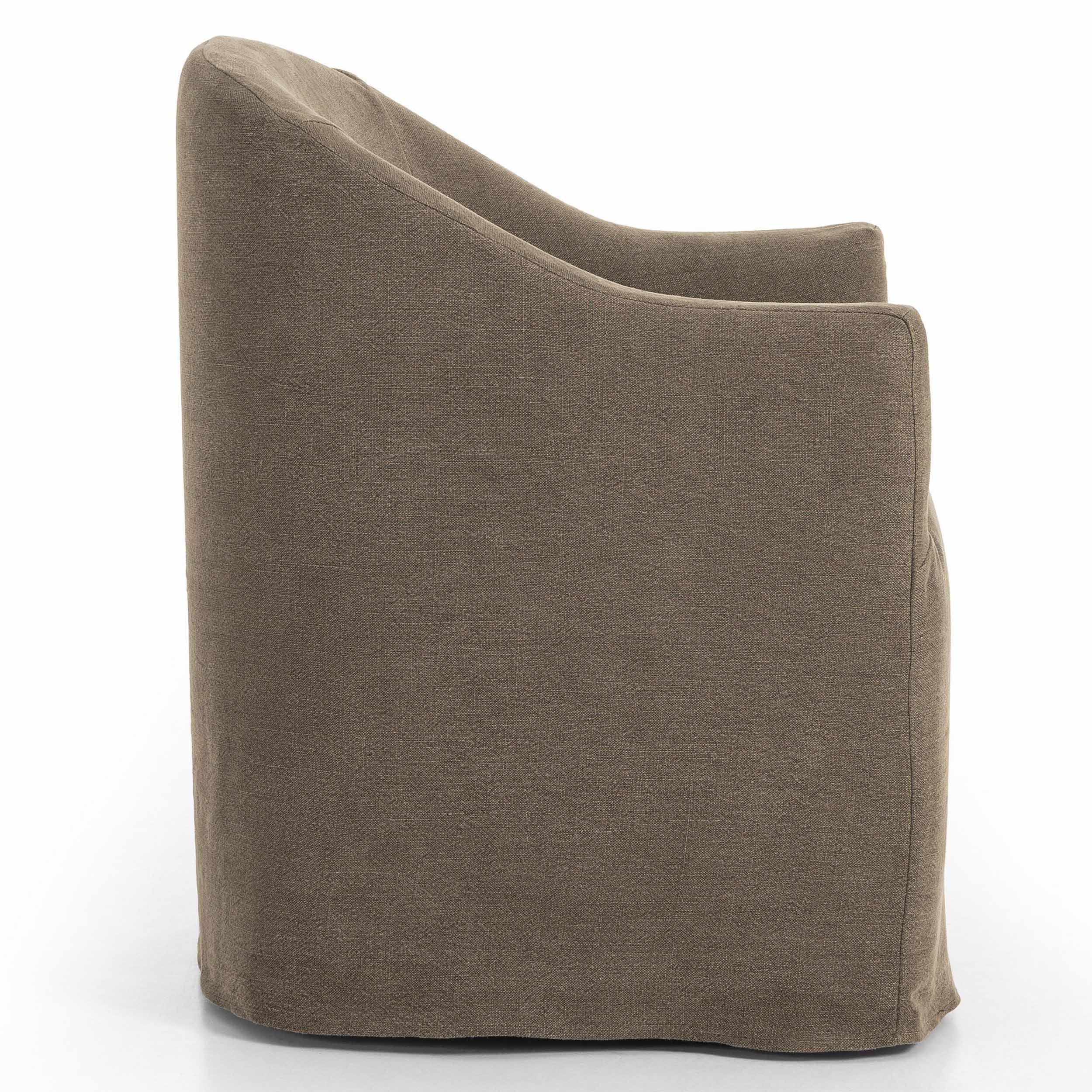 Cove Dining Chair With Casters, Broadway Coffee