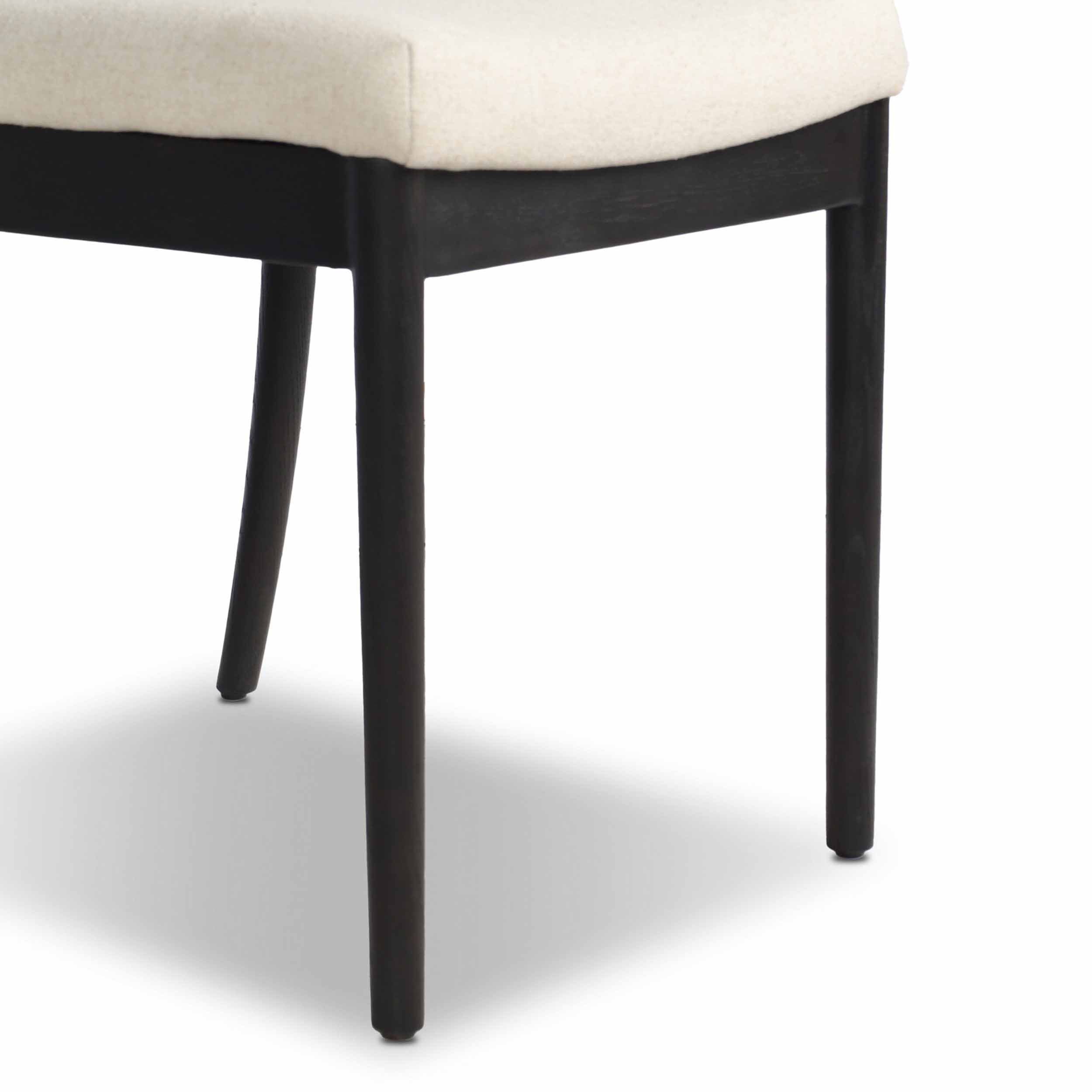 Harlee Dining Chair, Antwerp Natural, Distressed Black Ash
