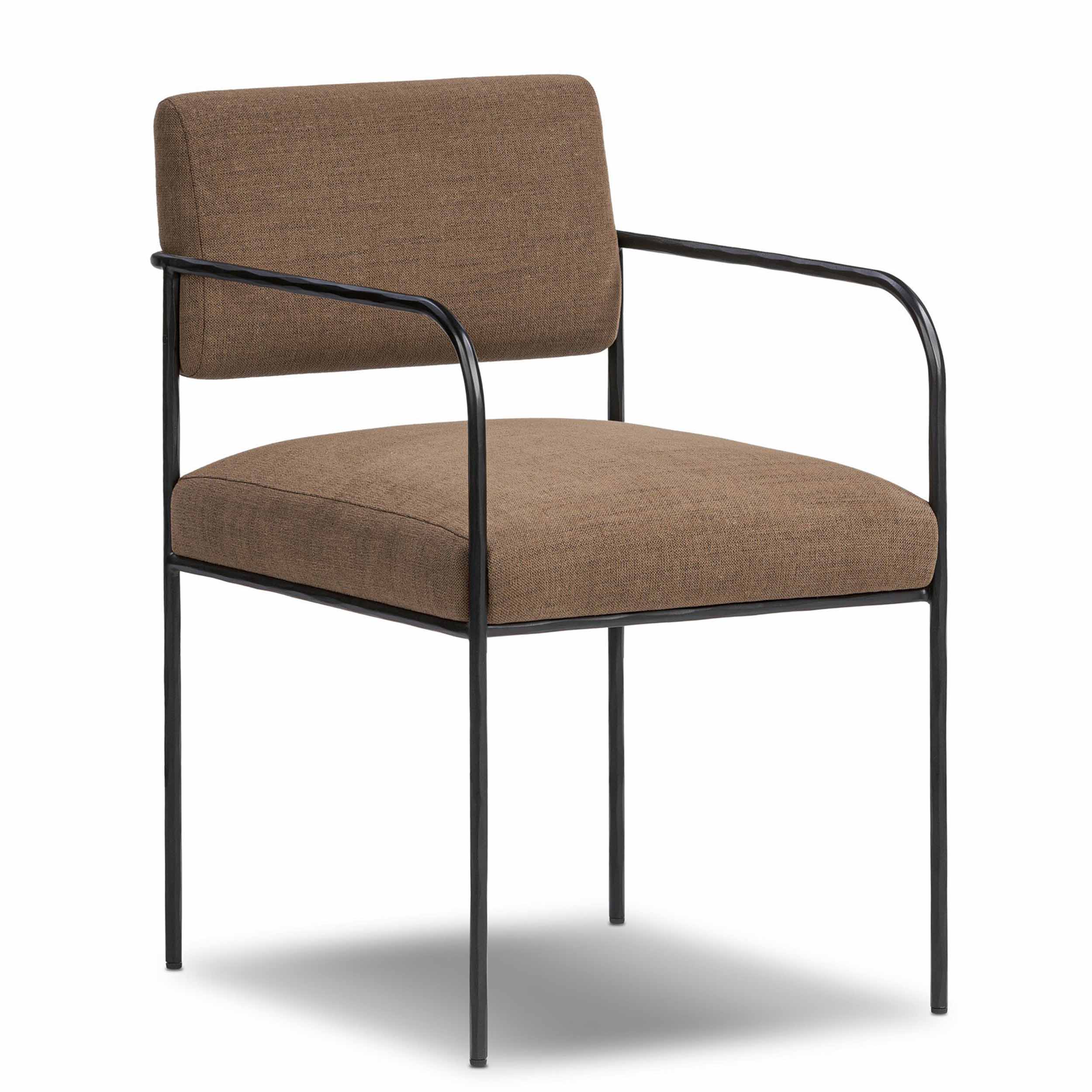 Fenn Dining Chair, Crypton Nomad Mushroom