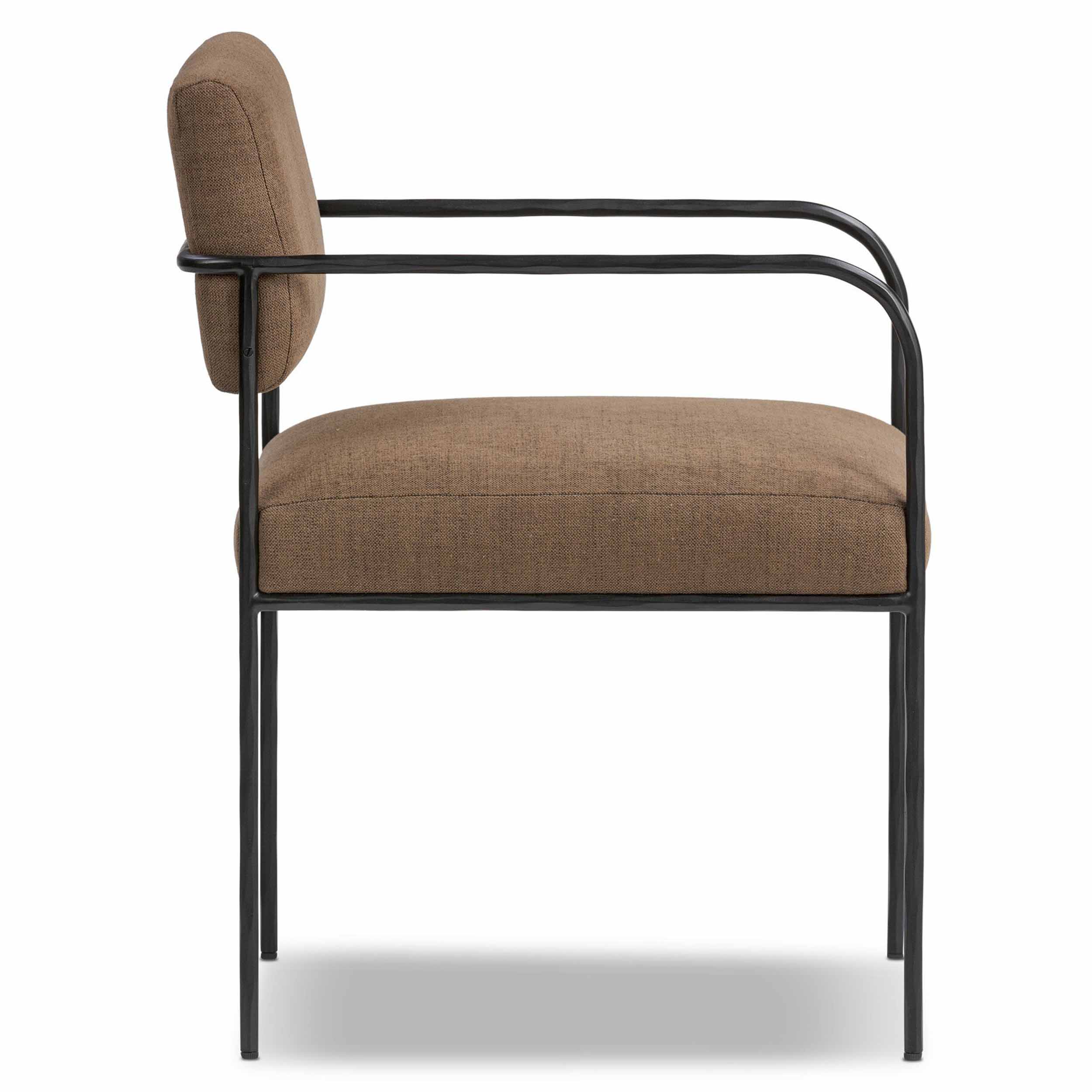 Fenn Dining Chair, Crypton Nomad Mushroom