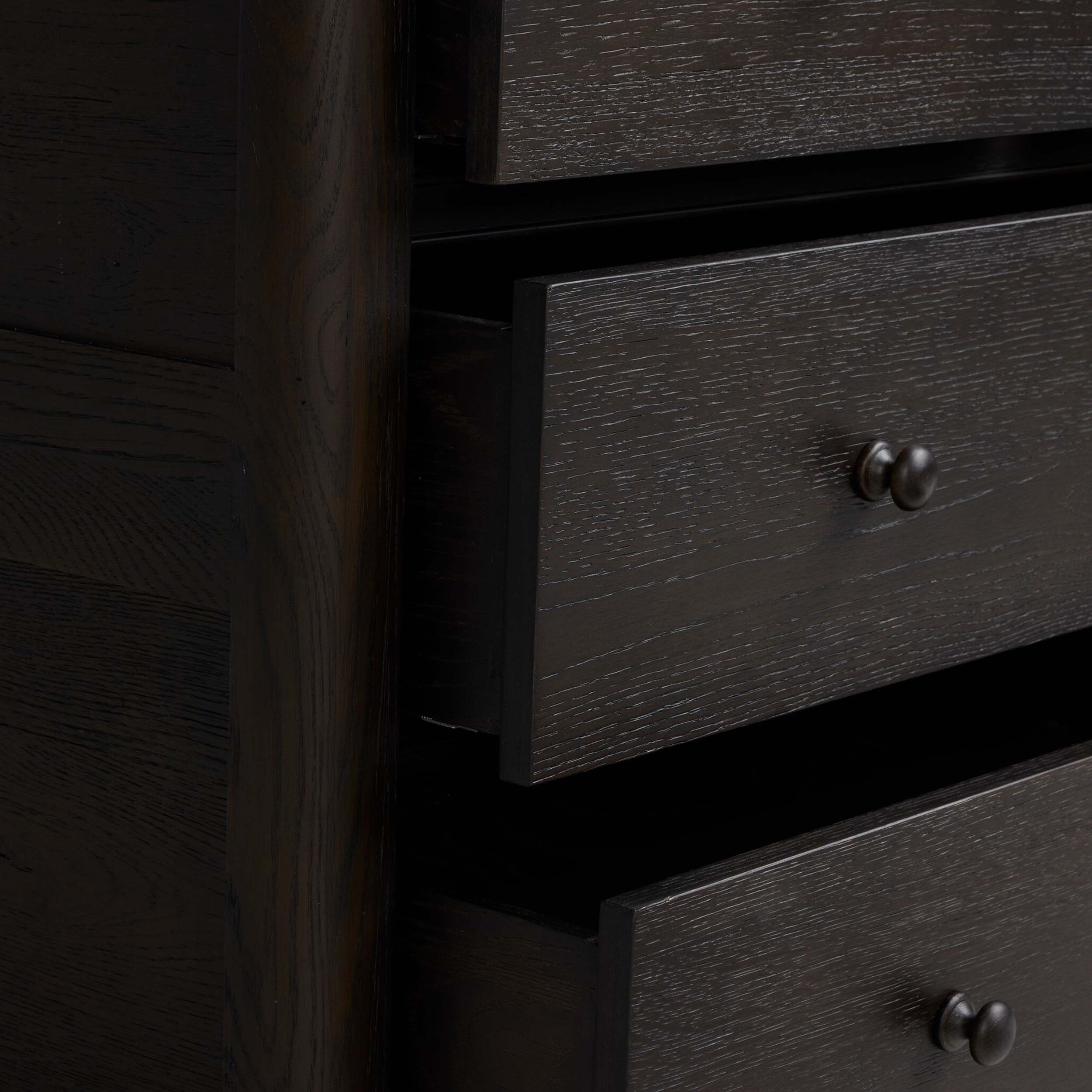 Pika Chest, Smoked Black Oak Veneer