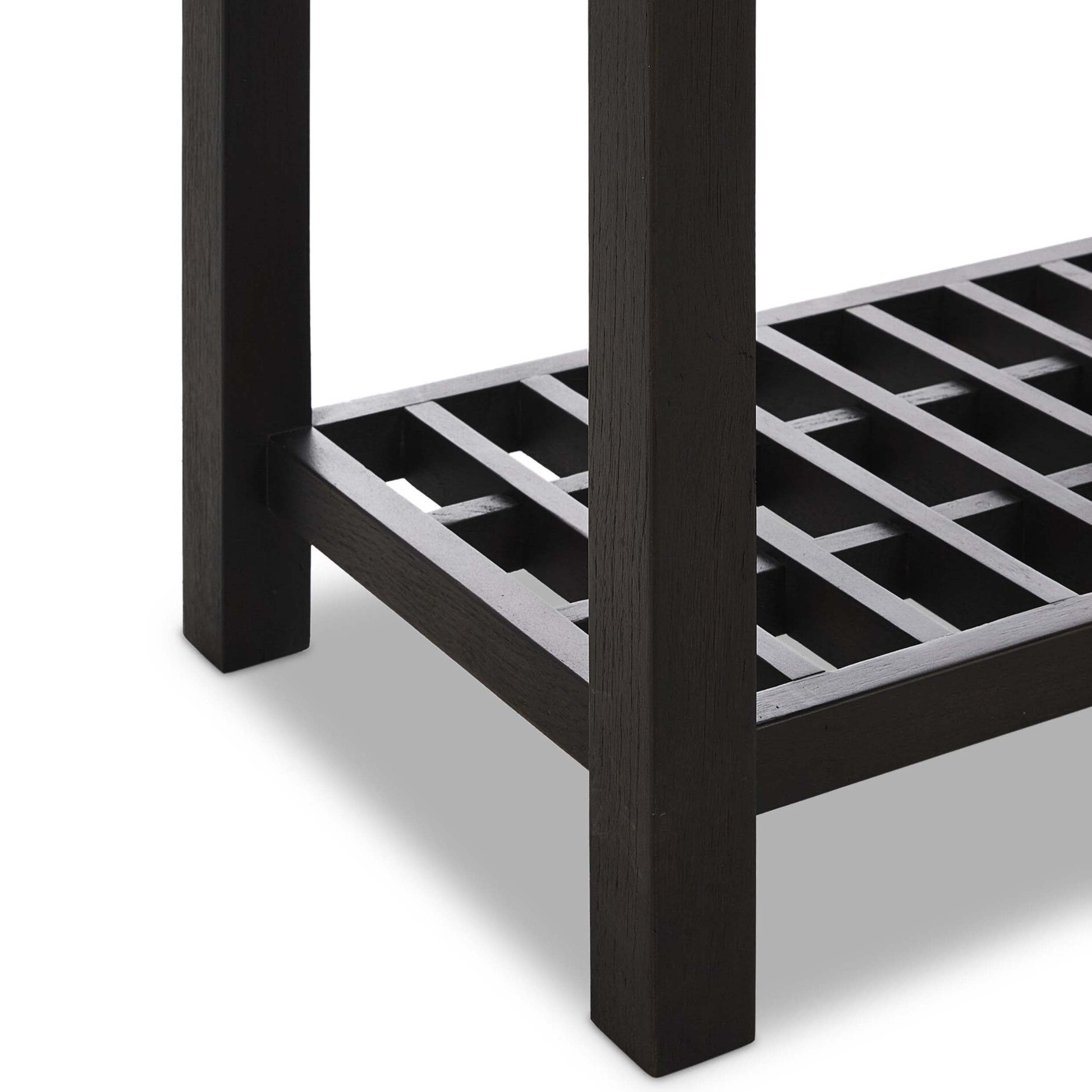 Dalton Cabinet, Smoked Black