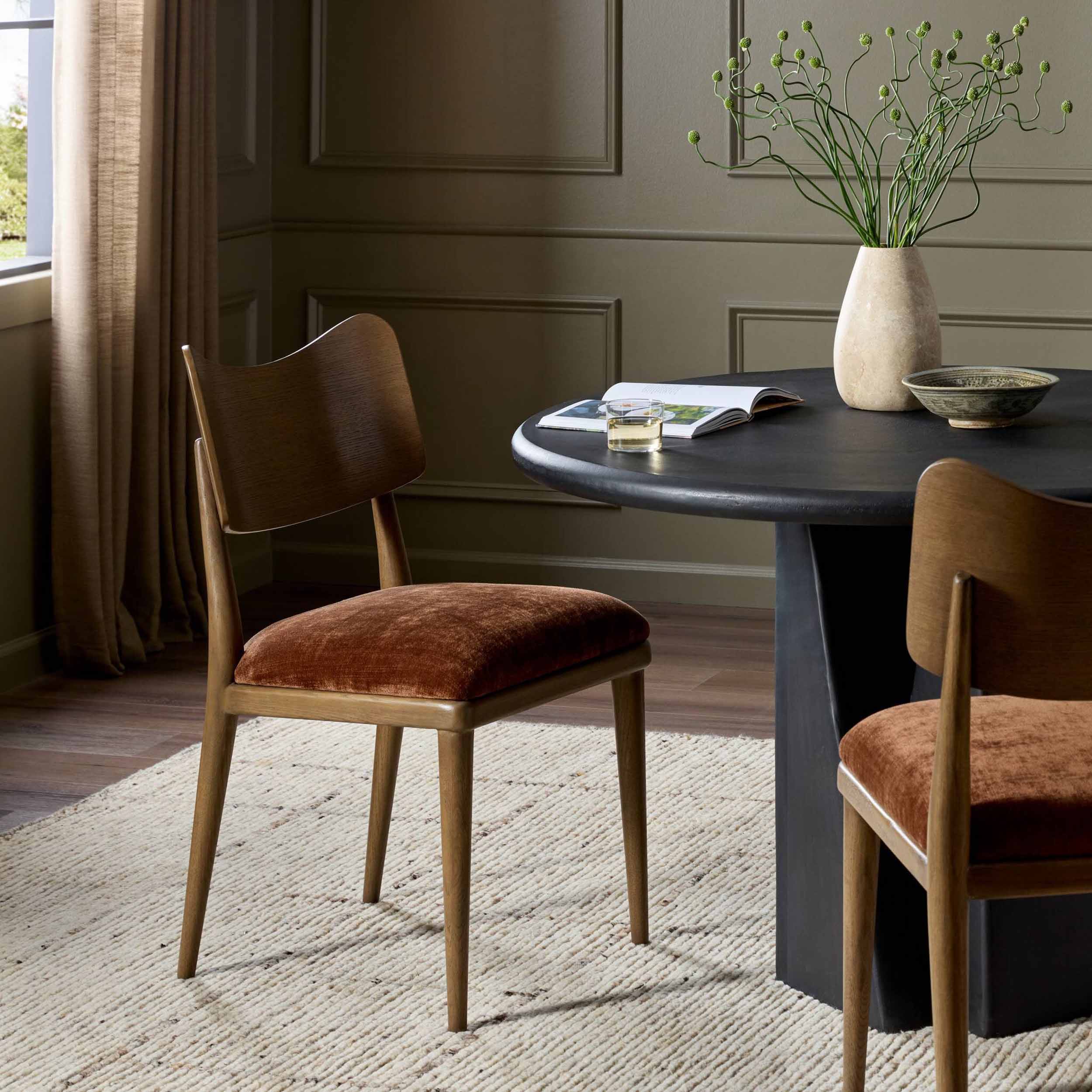 Marley Dining Chair, Altair Sienna