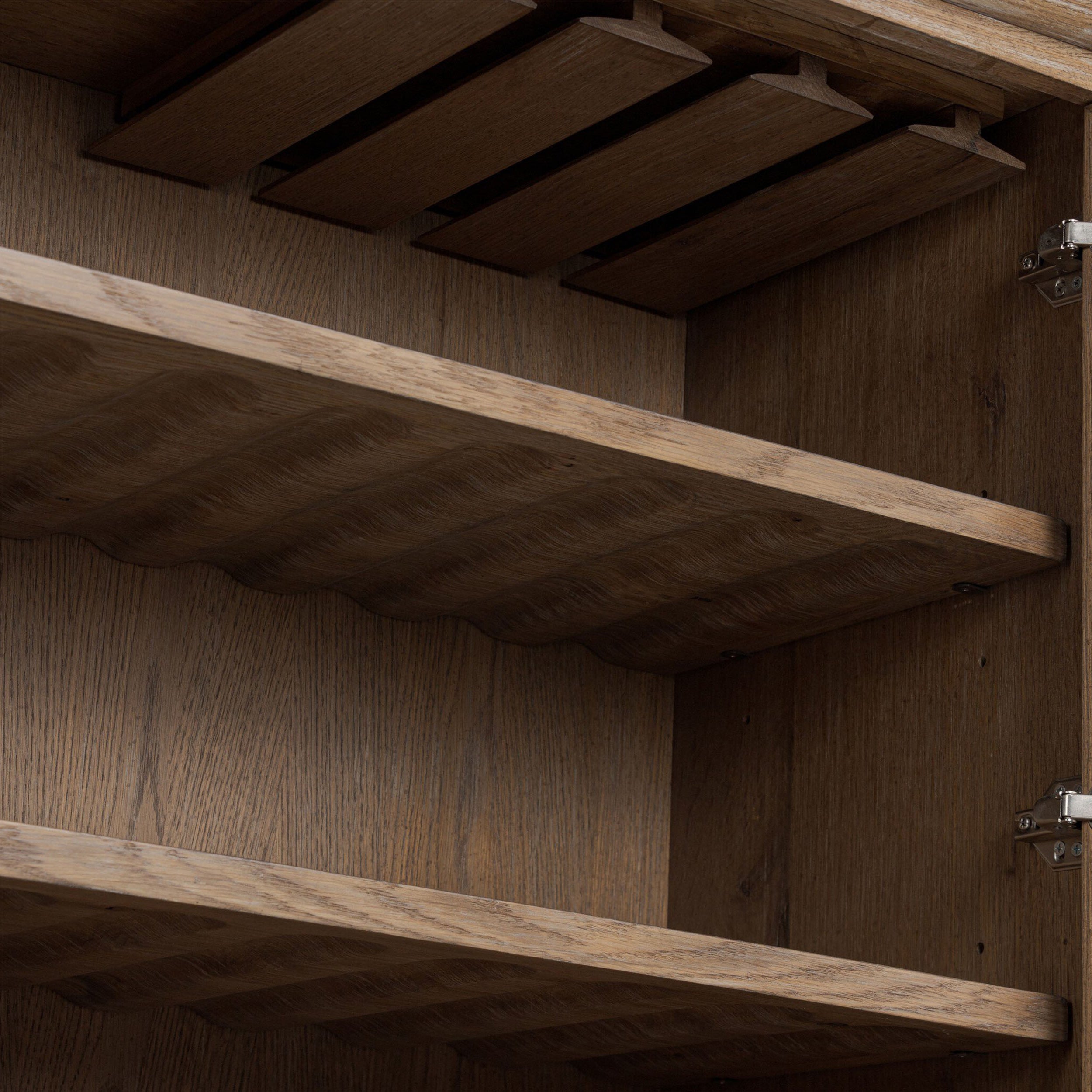 Glenview Bar Cabinet, Weathered Oak