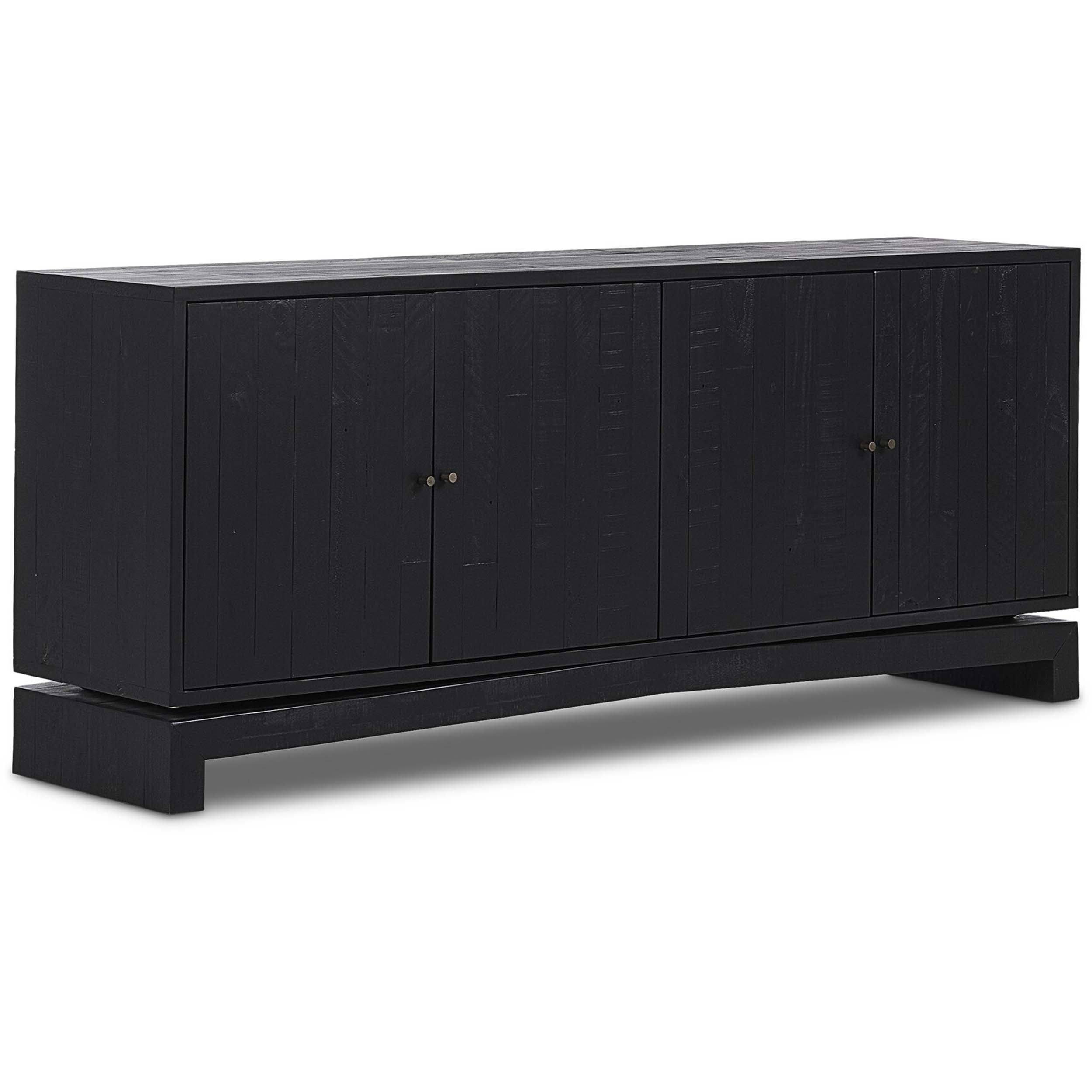 Matthes Sideboard, Aged Black Pine