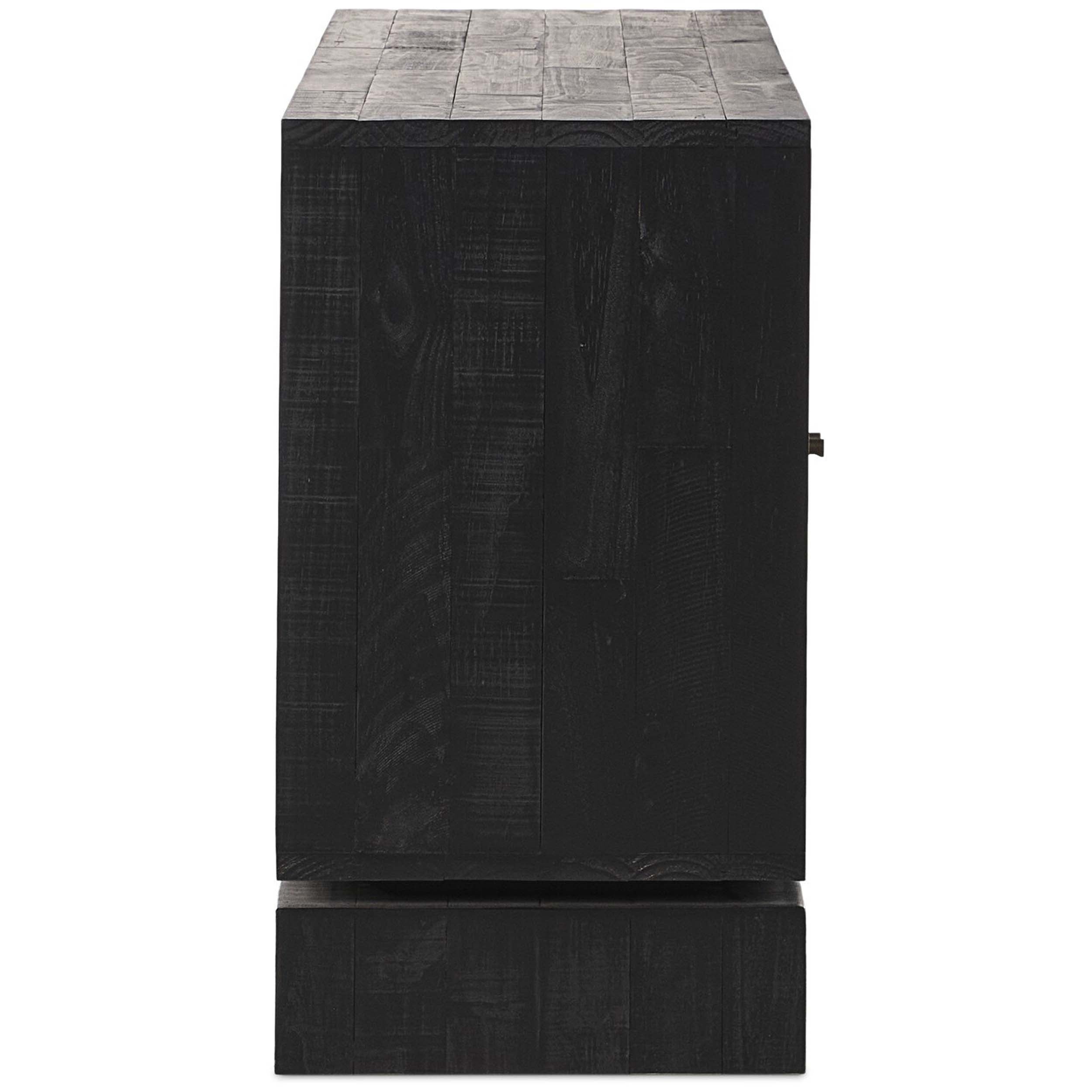 Matthes Sideboard, Aged Black Pine
