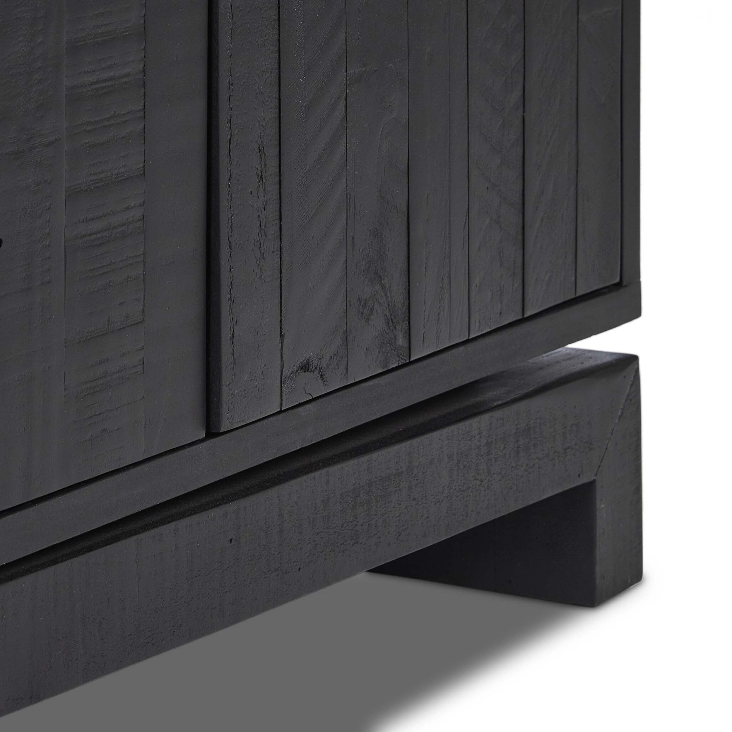 Matthes Sideboard, Aged Black Pine