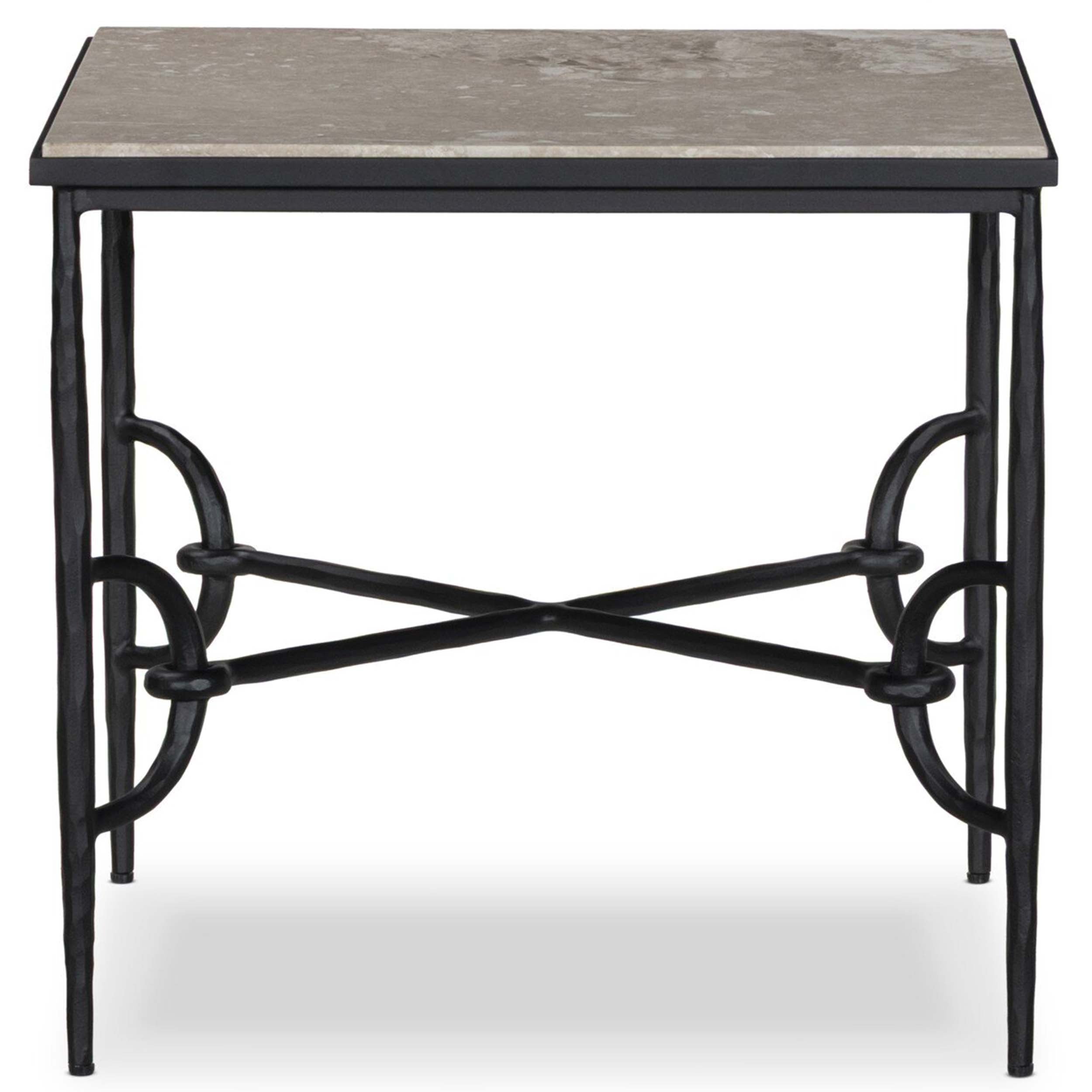 Babylon End Table, Lunar Marble