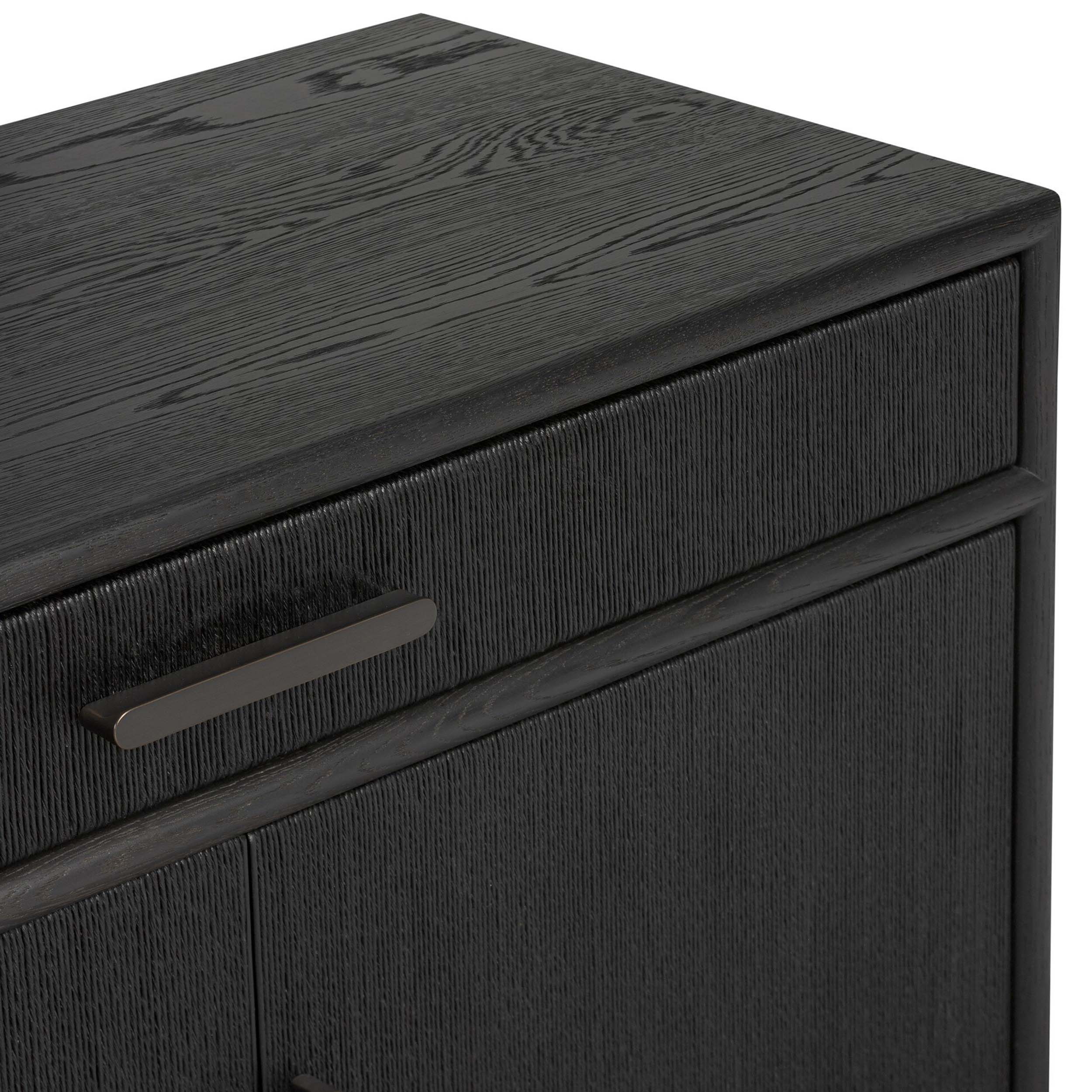 Rosenell Sideboard, Black Paper Cord
