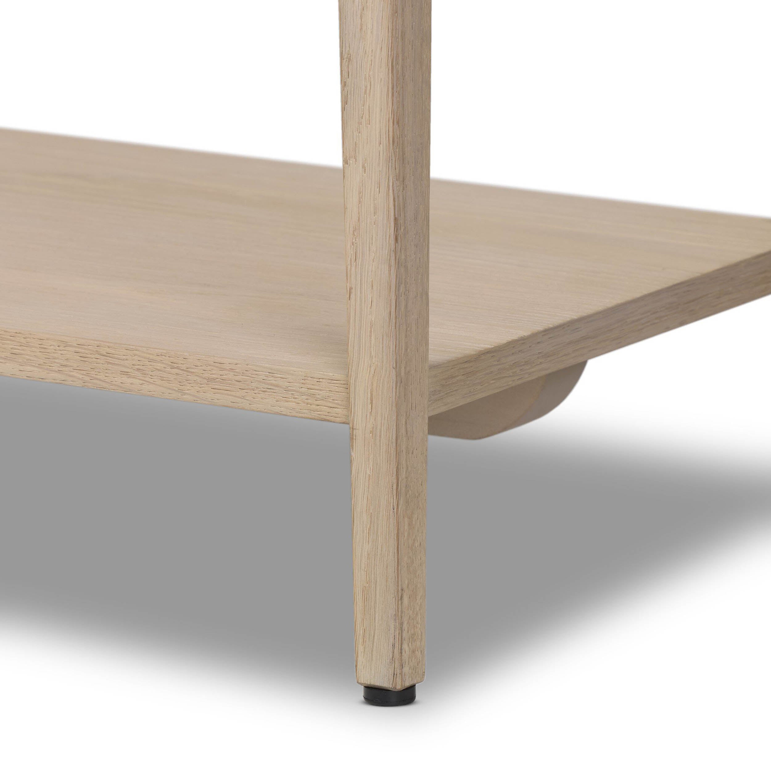 Rosenell Console Table - 78", Natural Oak Solid