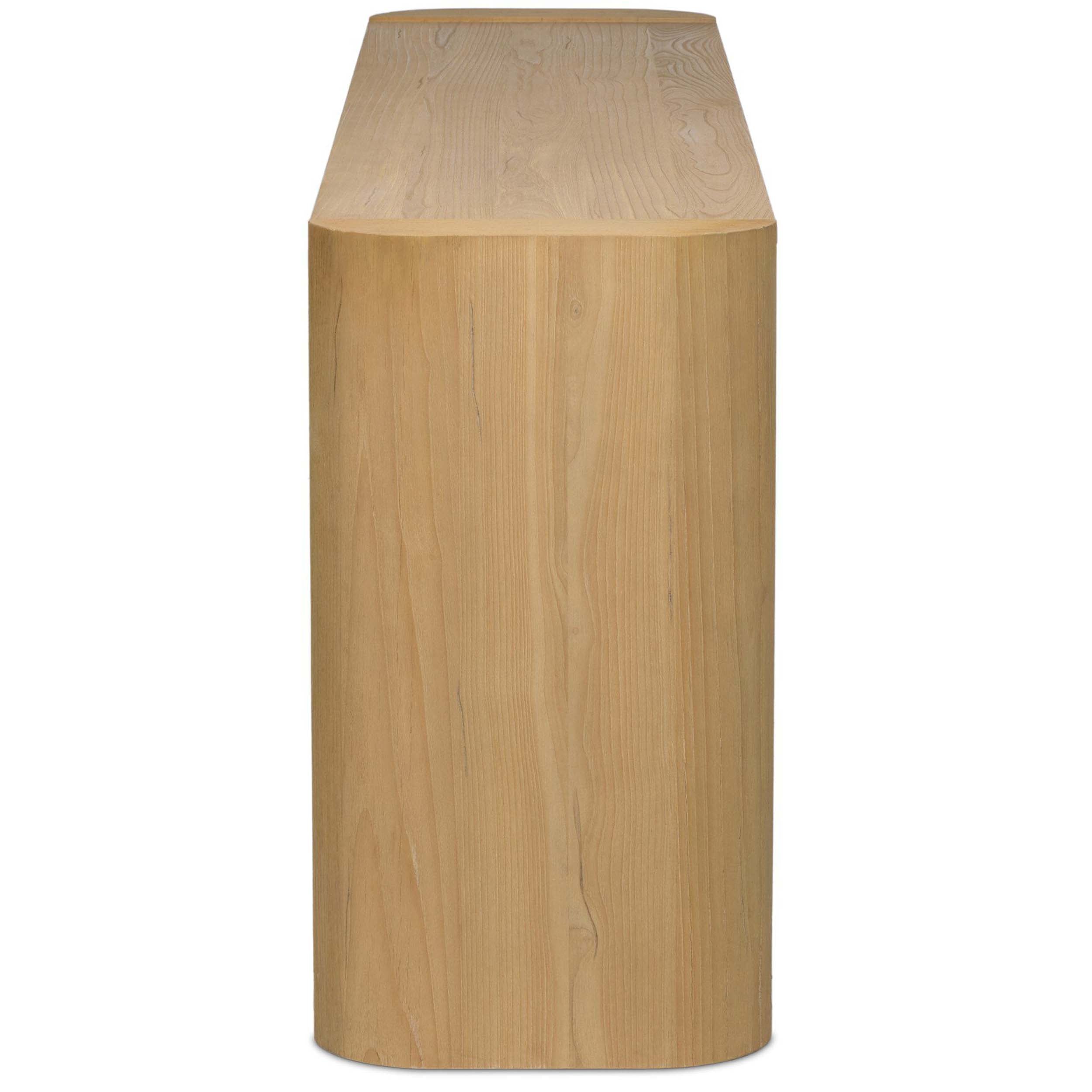 Radius Sideboard, Light Blonde Sungkai Veneer