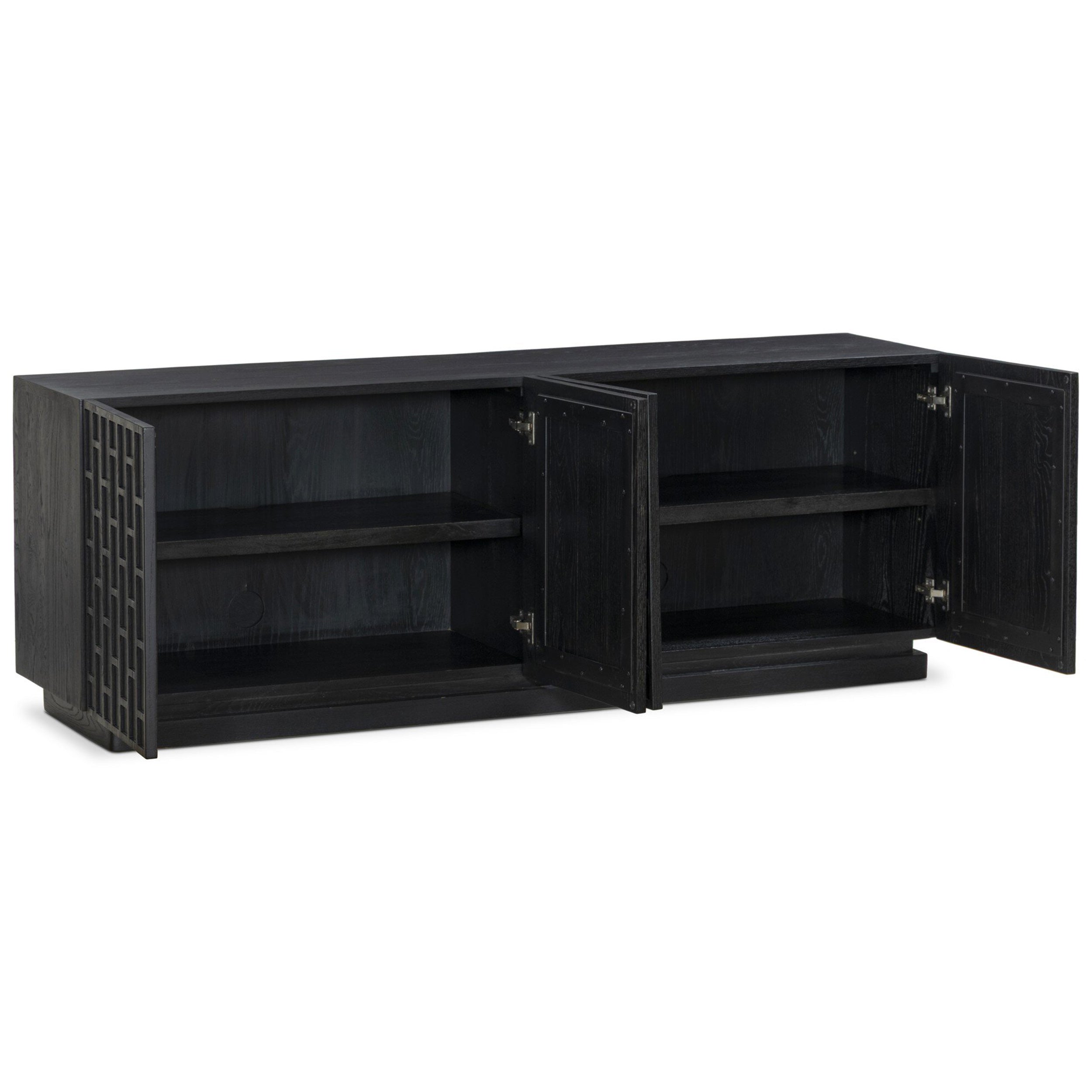 Asbury Media Console, Black Oak