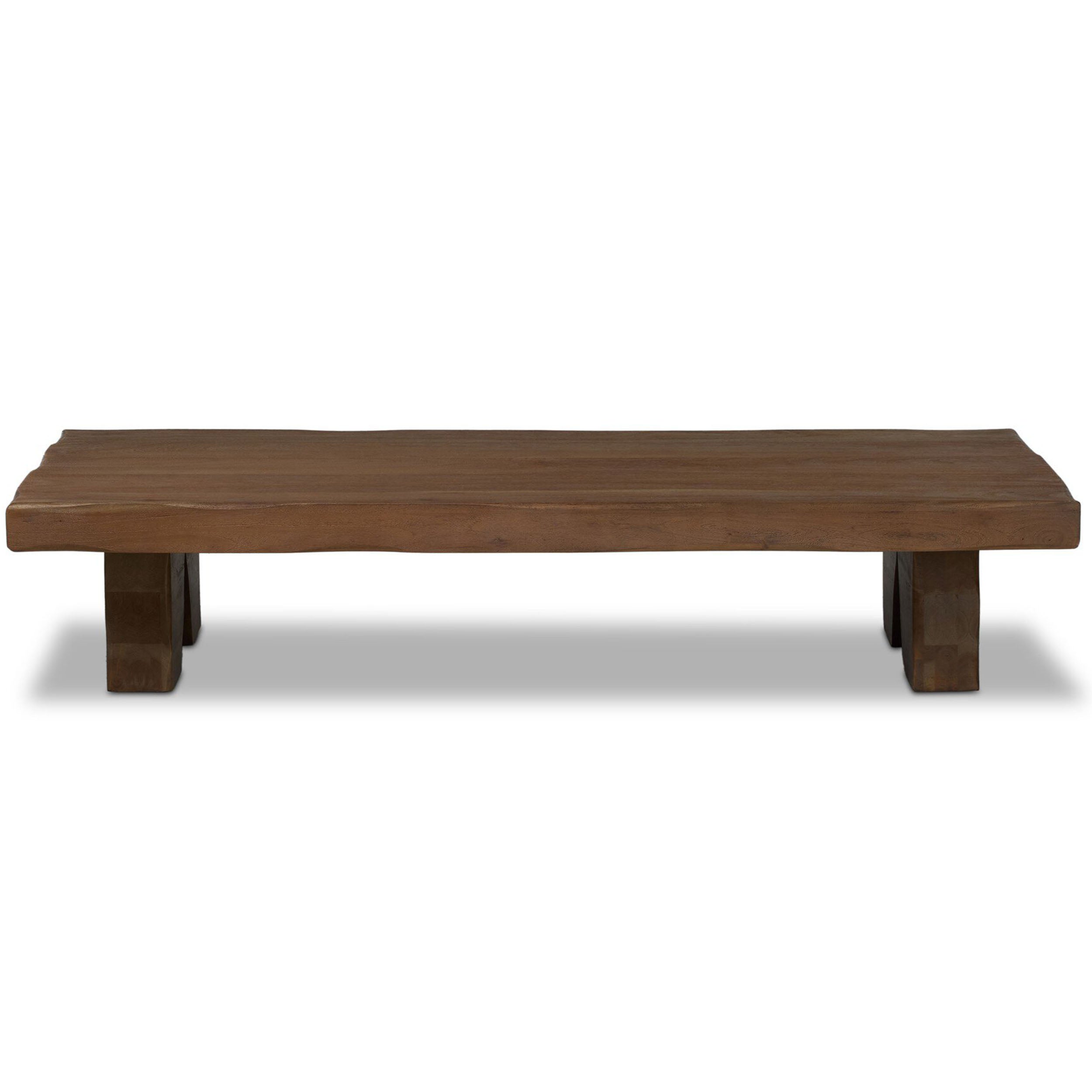 Reid Coffee Table, Medium Brown Acacia