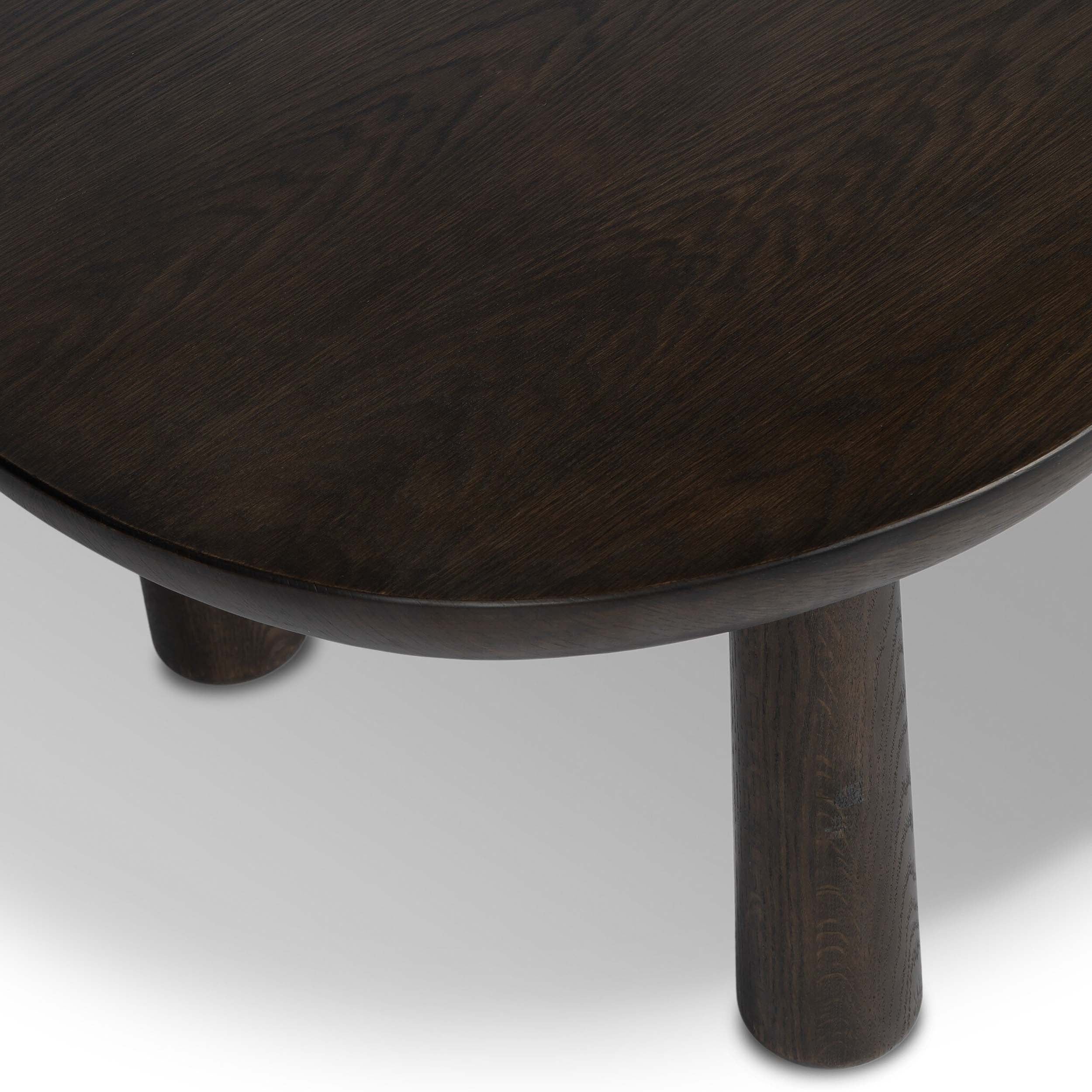 Clara Coffee Table, Sienna Brown Oak Veneer