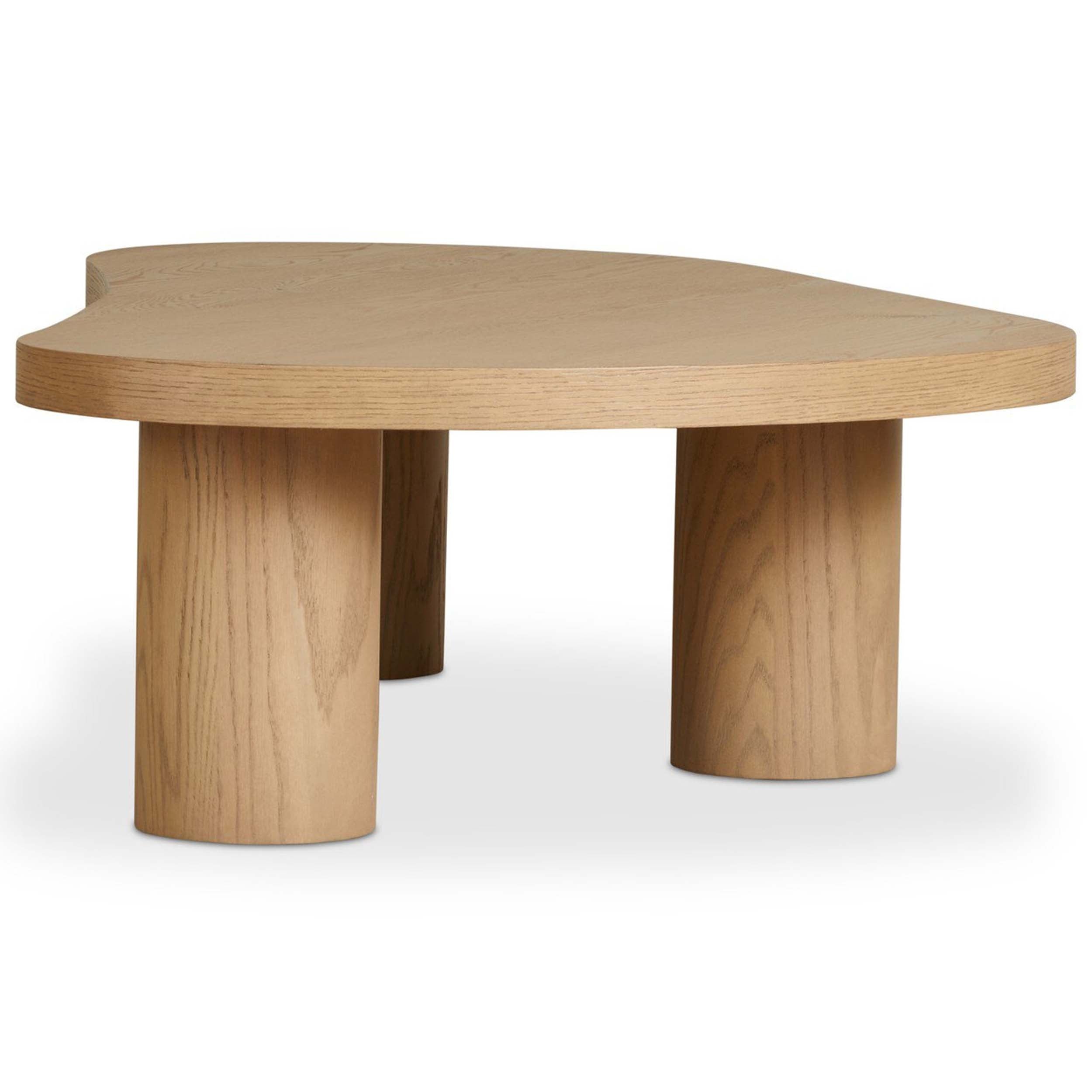 Joji Nesting Coffee Table, Natural Oak Veneer
