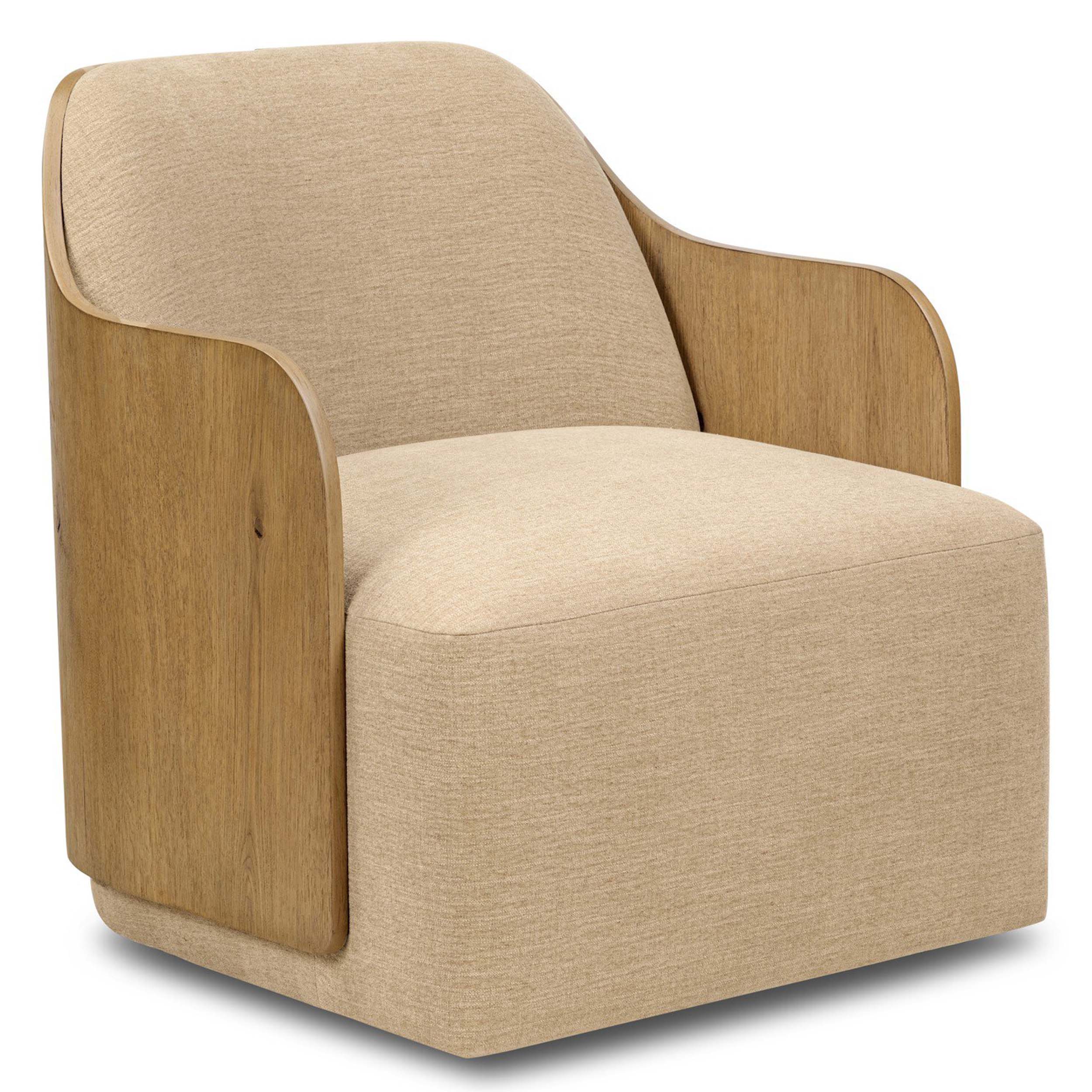Hemphill Swivel Chair, Laughlin Natural