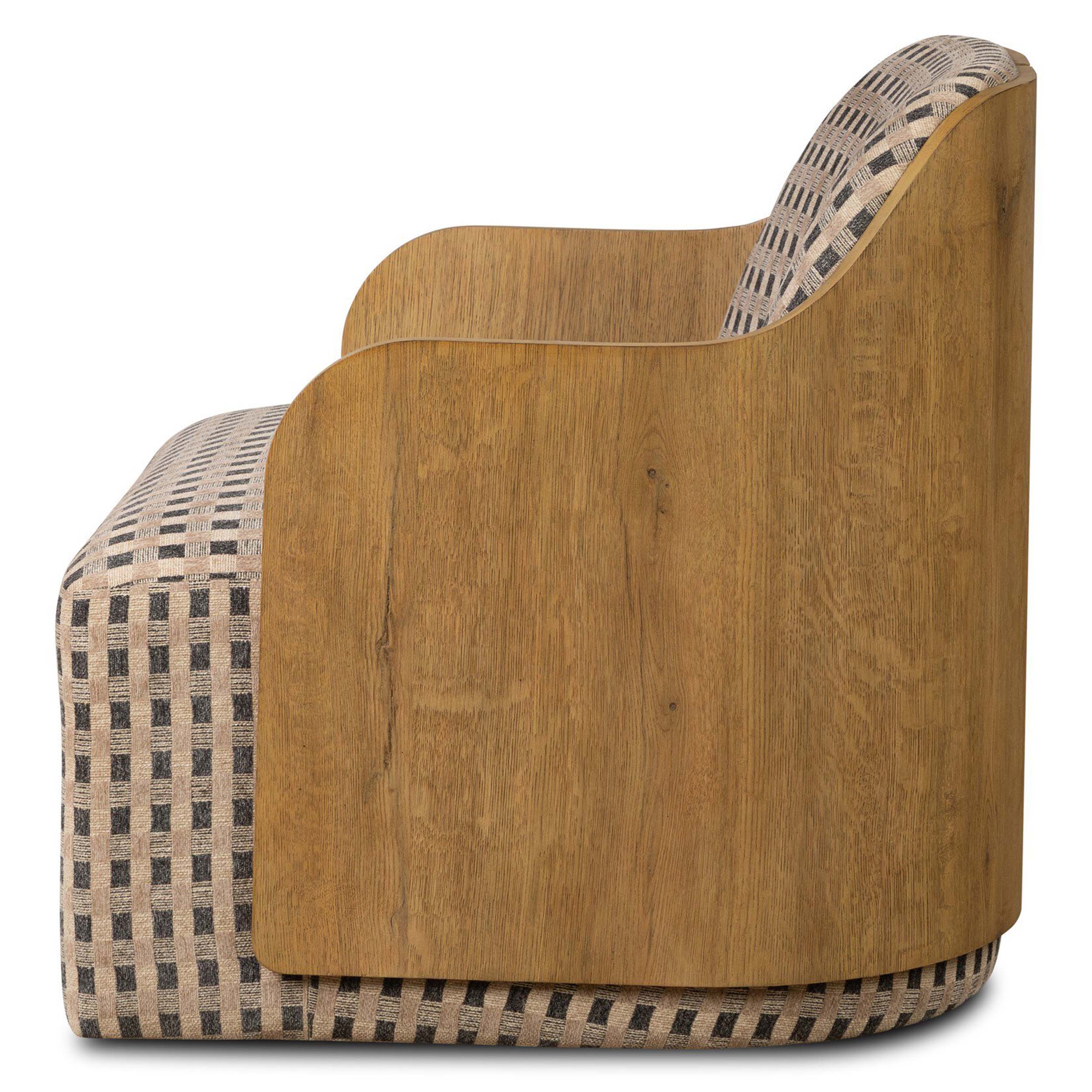 Hemphill Swivel Chair, Firefinch Fawn