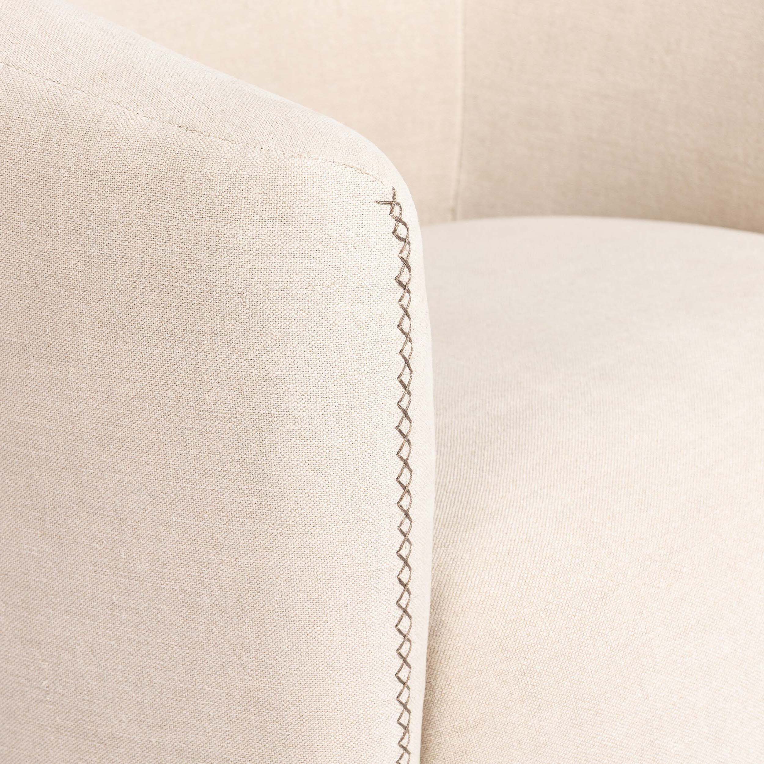 Salena Swivel Chair, Broadway Dune