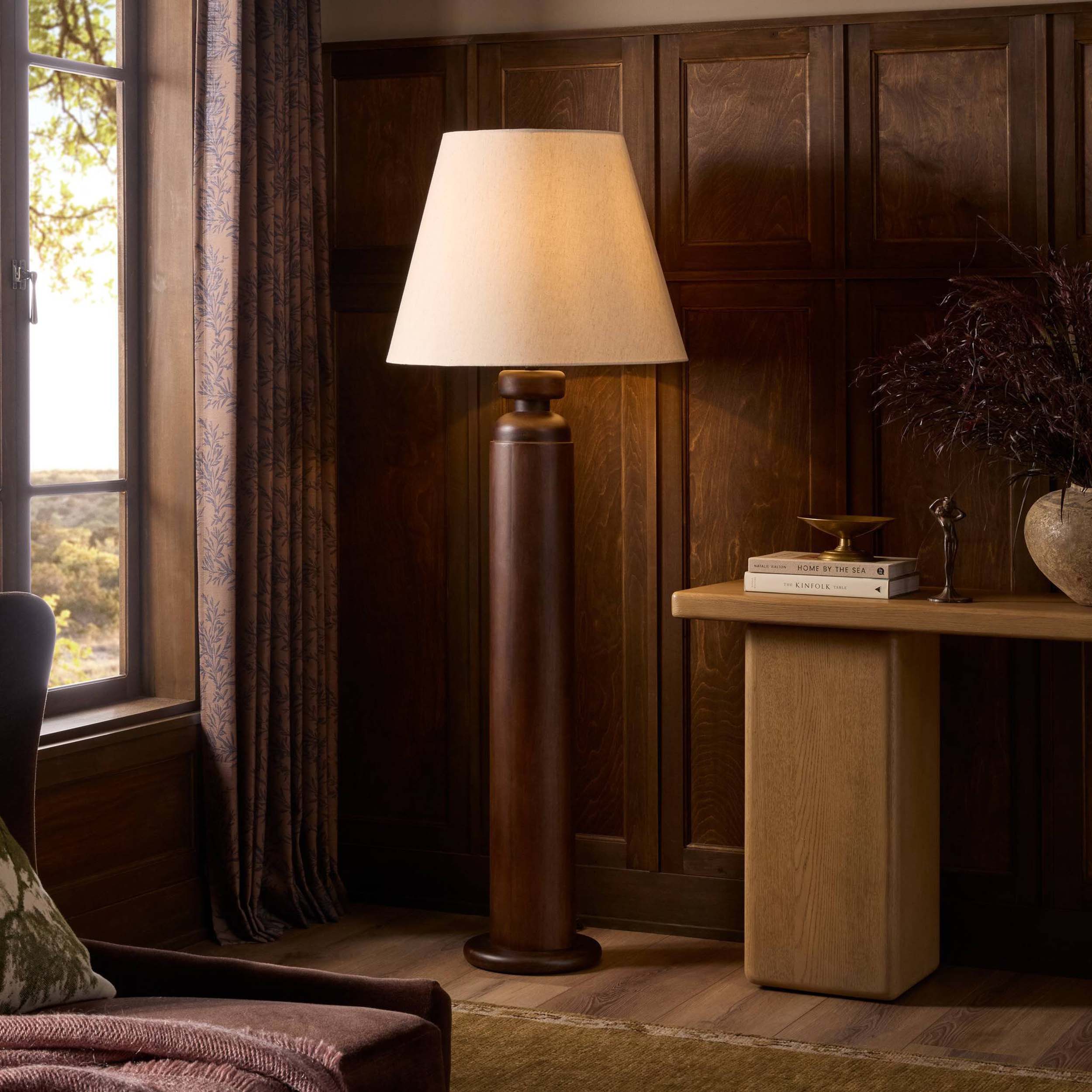 Westley Floor Lamp, Russet Mango
