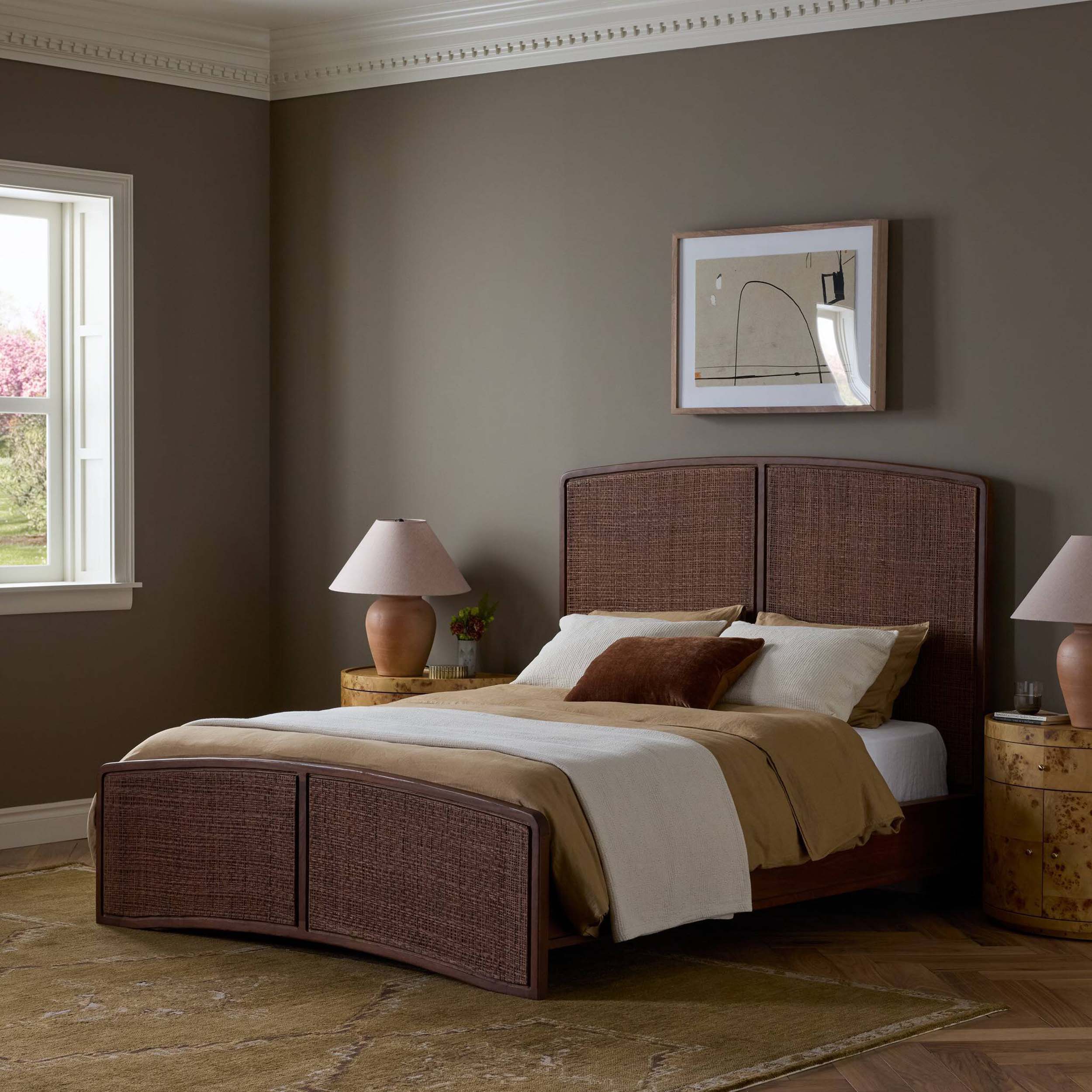 Sondo Bed, Cocoa Cane