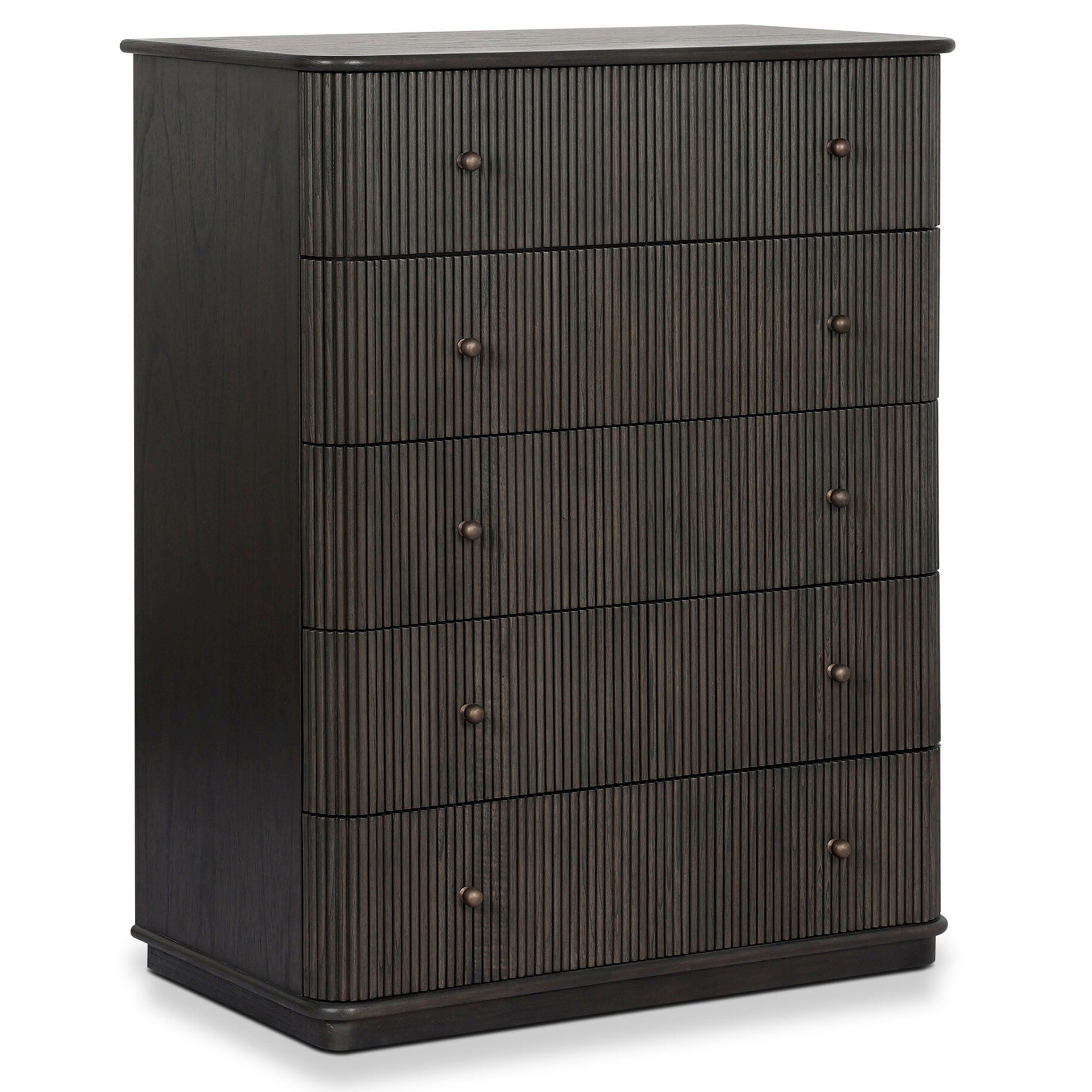Ona Tall Dresser, Smoked Black Mindi