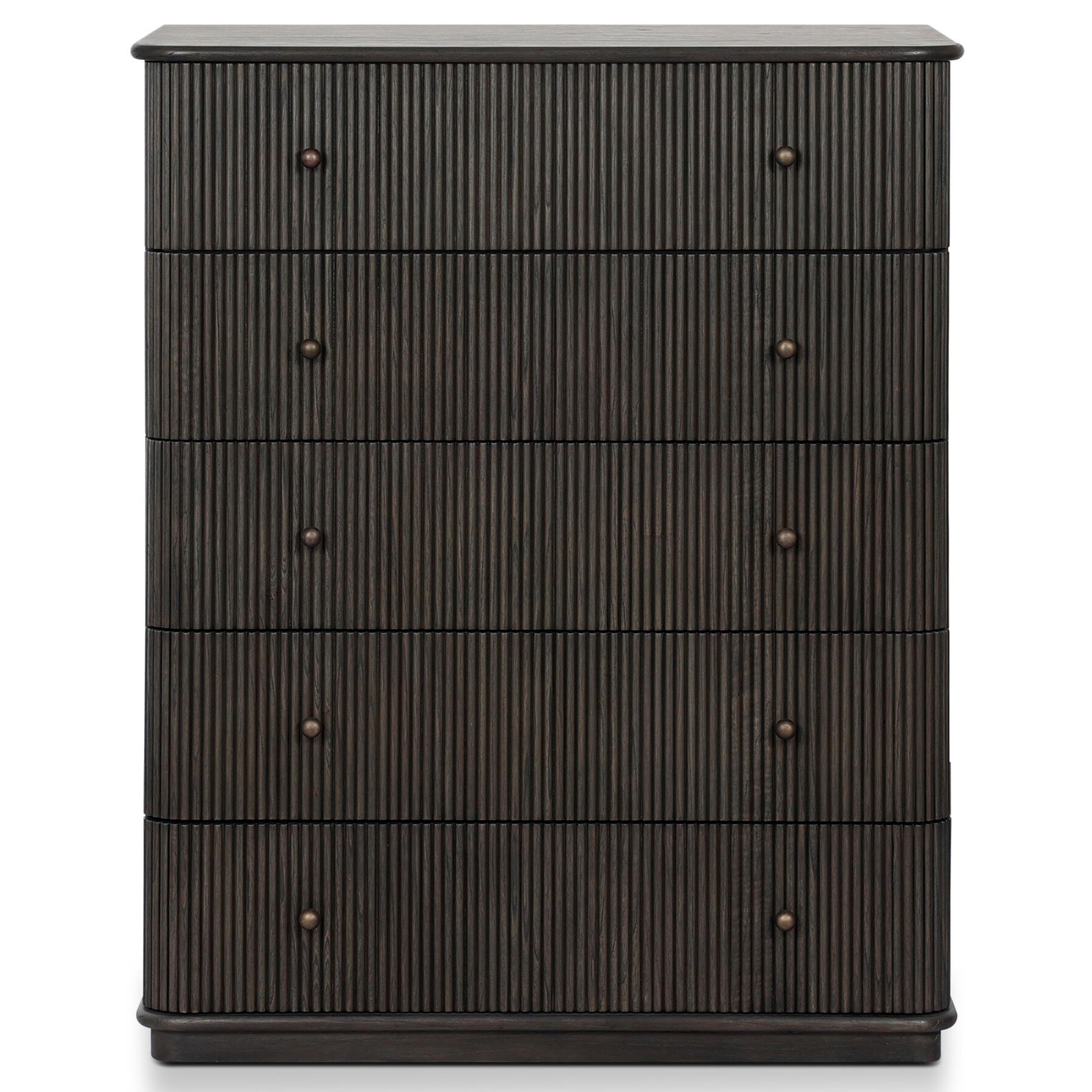 Ona Tall Dresser, Smoked Black Mindi