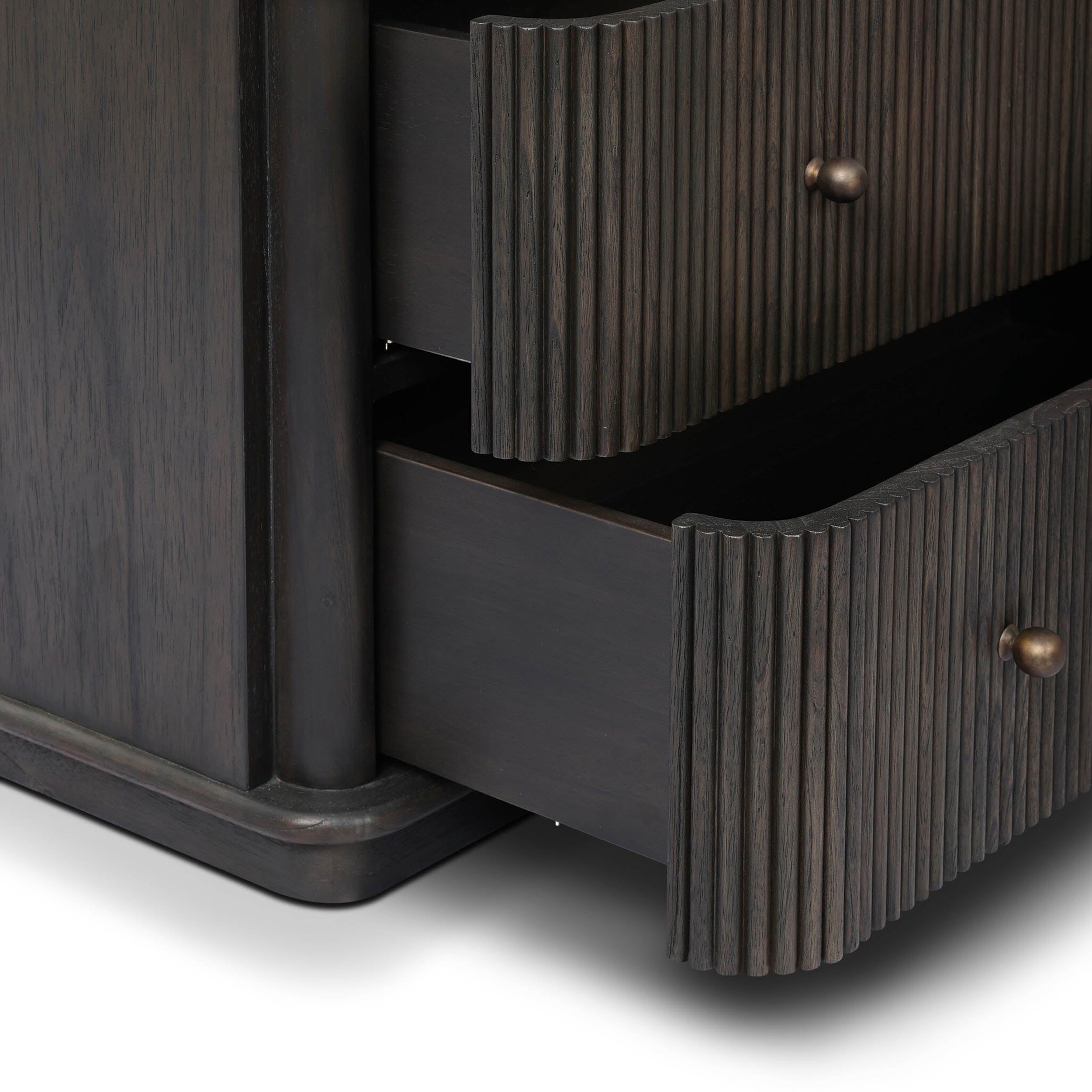 Ona Tall Dresser, Smoked Black Mindi