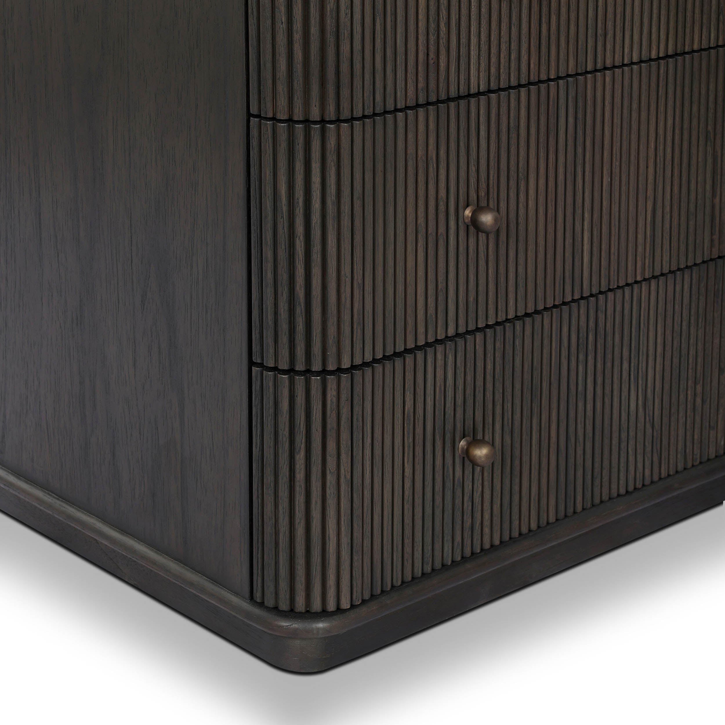 Ona Tall Dresser, Smoked Black Mindi