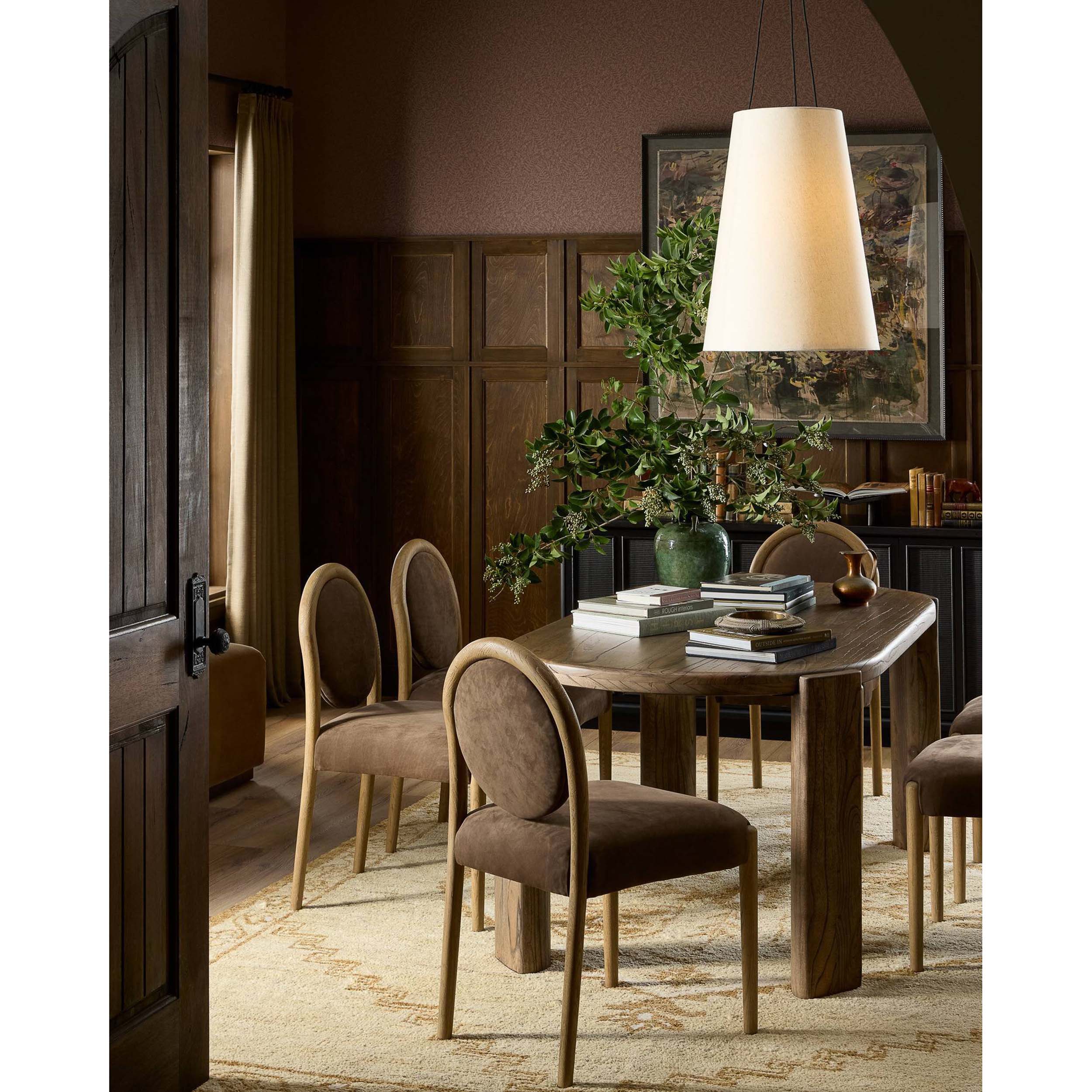 Dua Dining Table, Weathered Neem