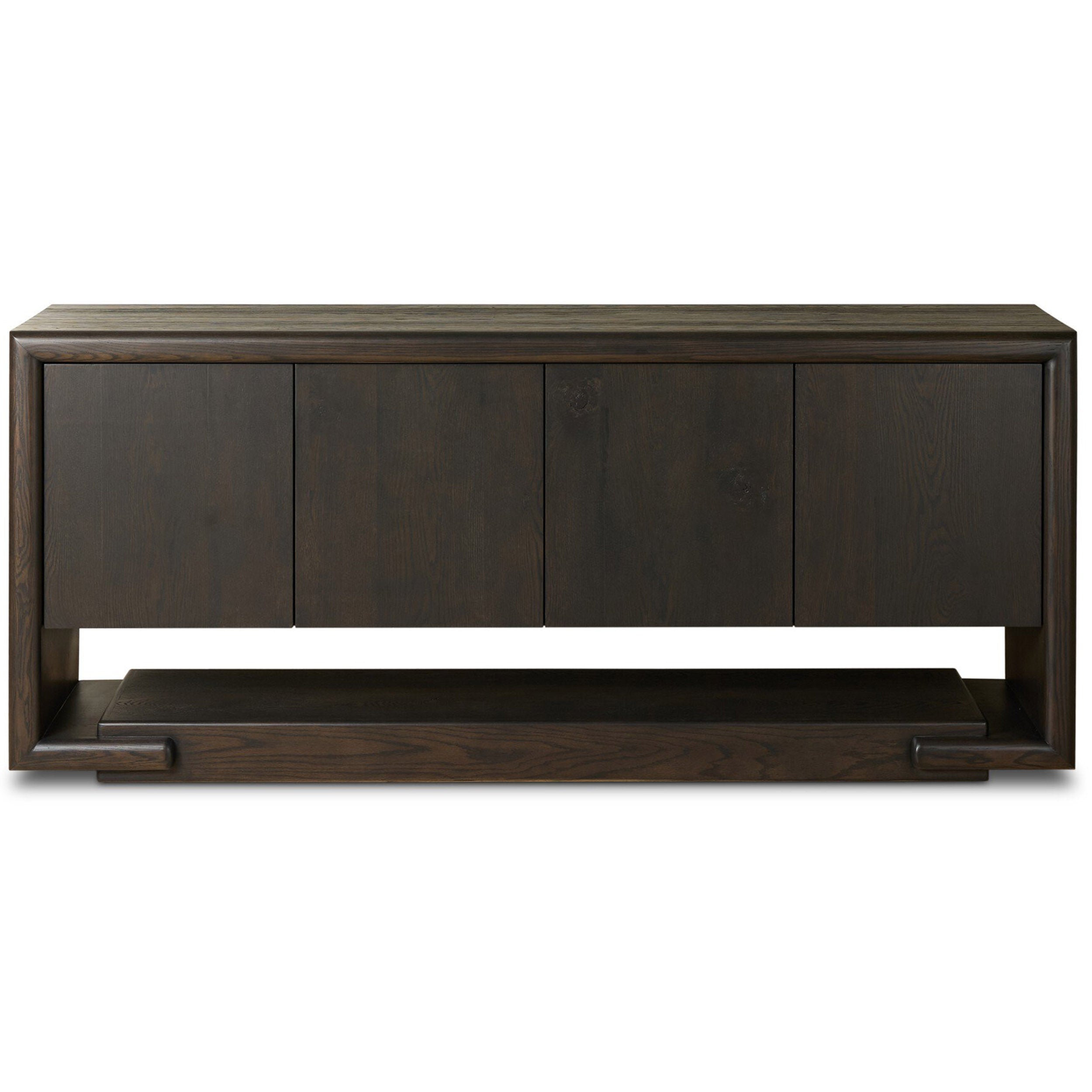 Zaki Sideboard, Smoked Black Veneer
