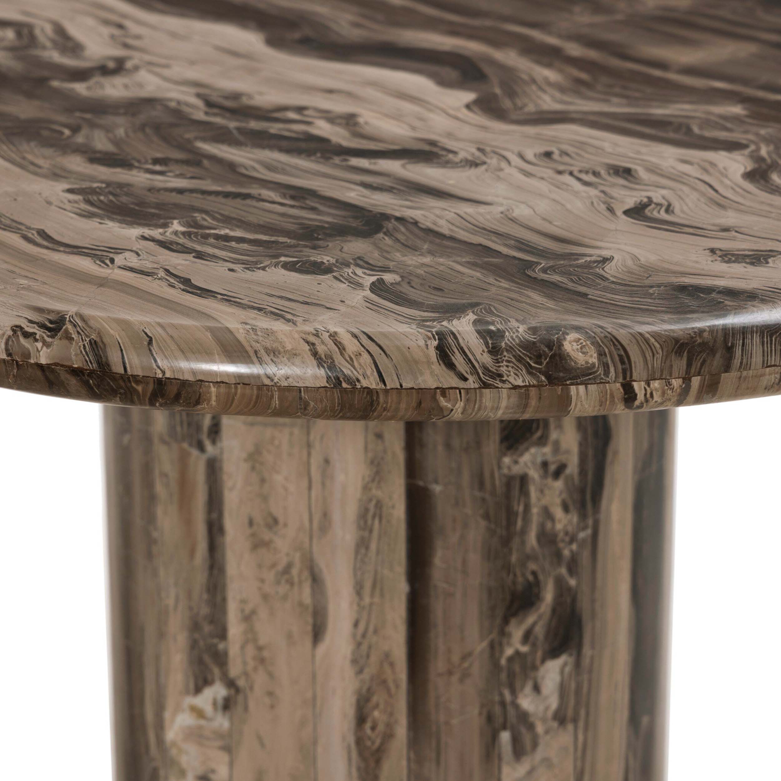 Ponce Desk, Rocky Brown Marble