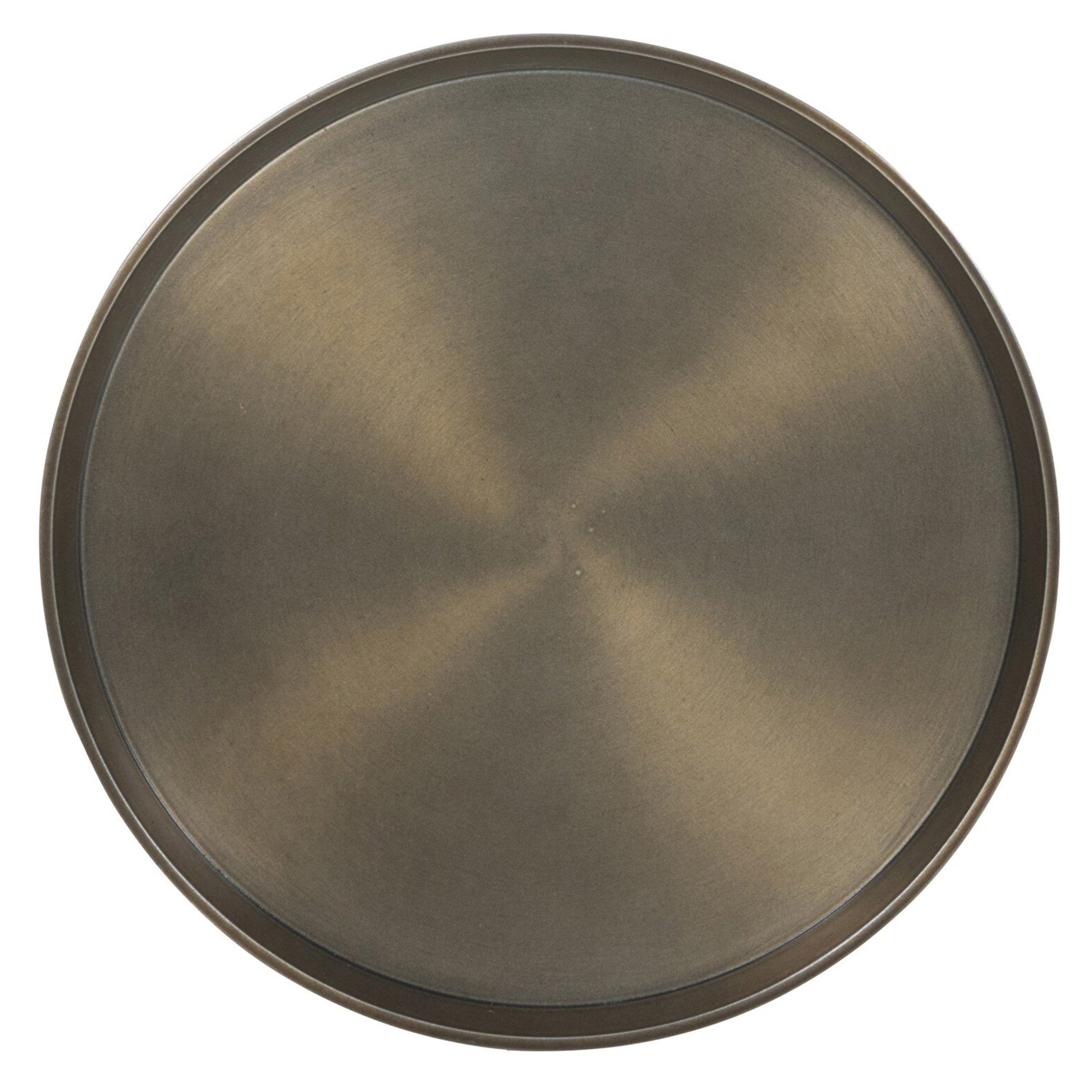 Carden End Table, Dark Aluminum