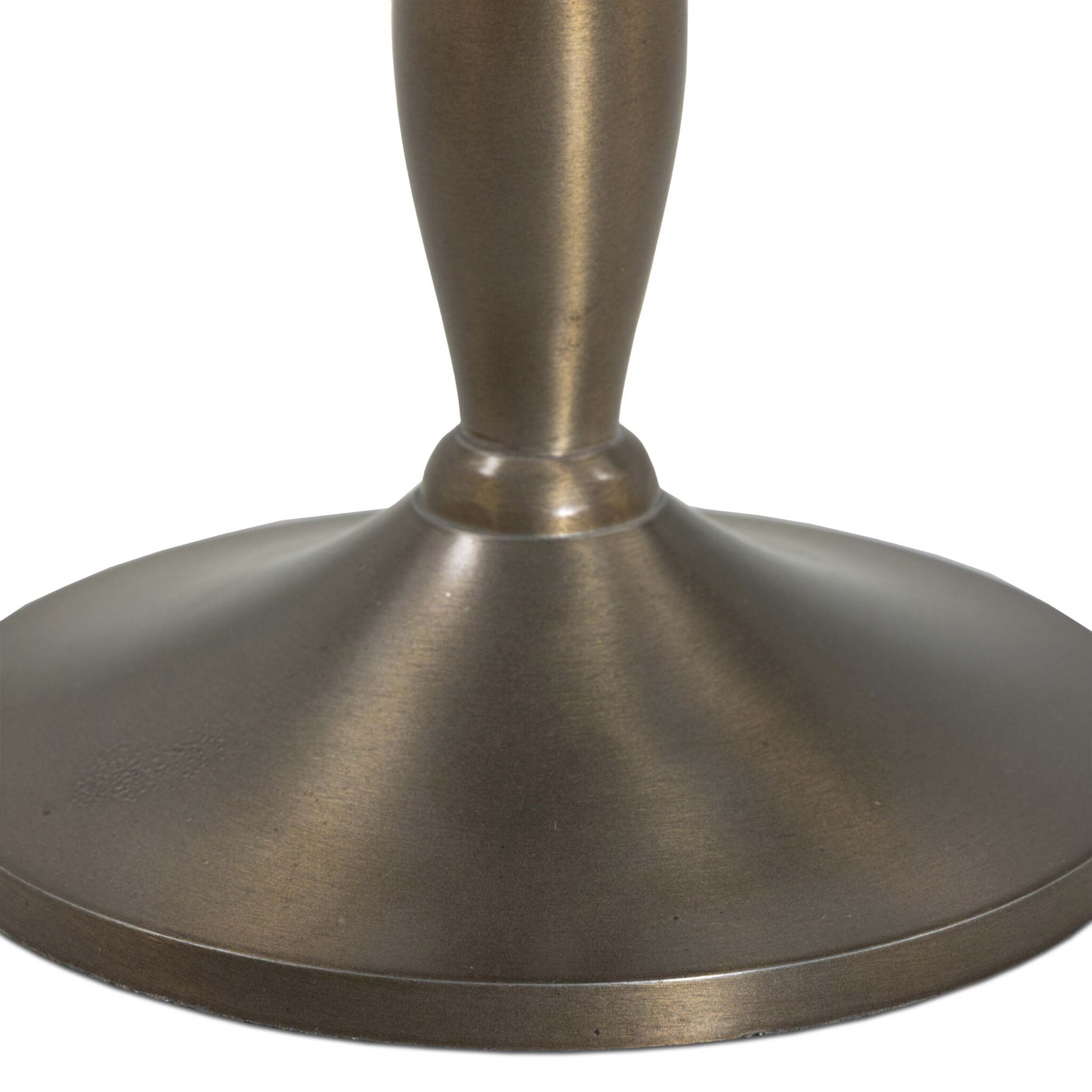 Carden End Table, Dark Aluminum