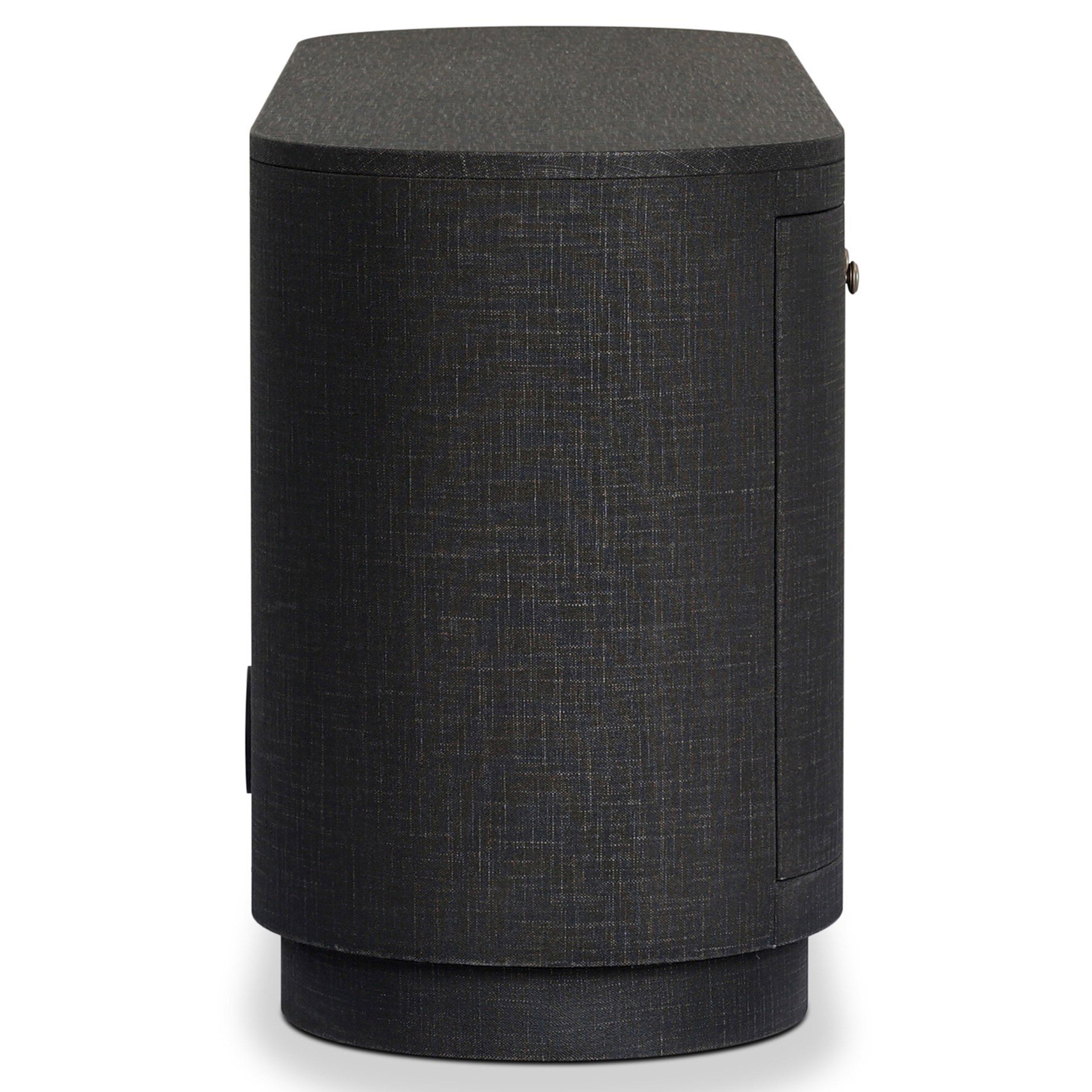 Amelia Media Console, Light Antique Brass