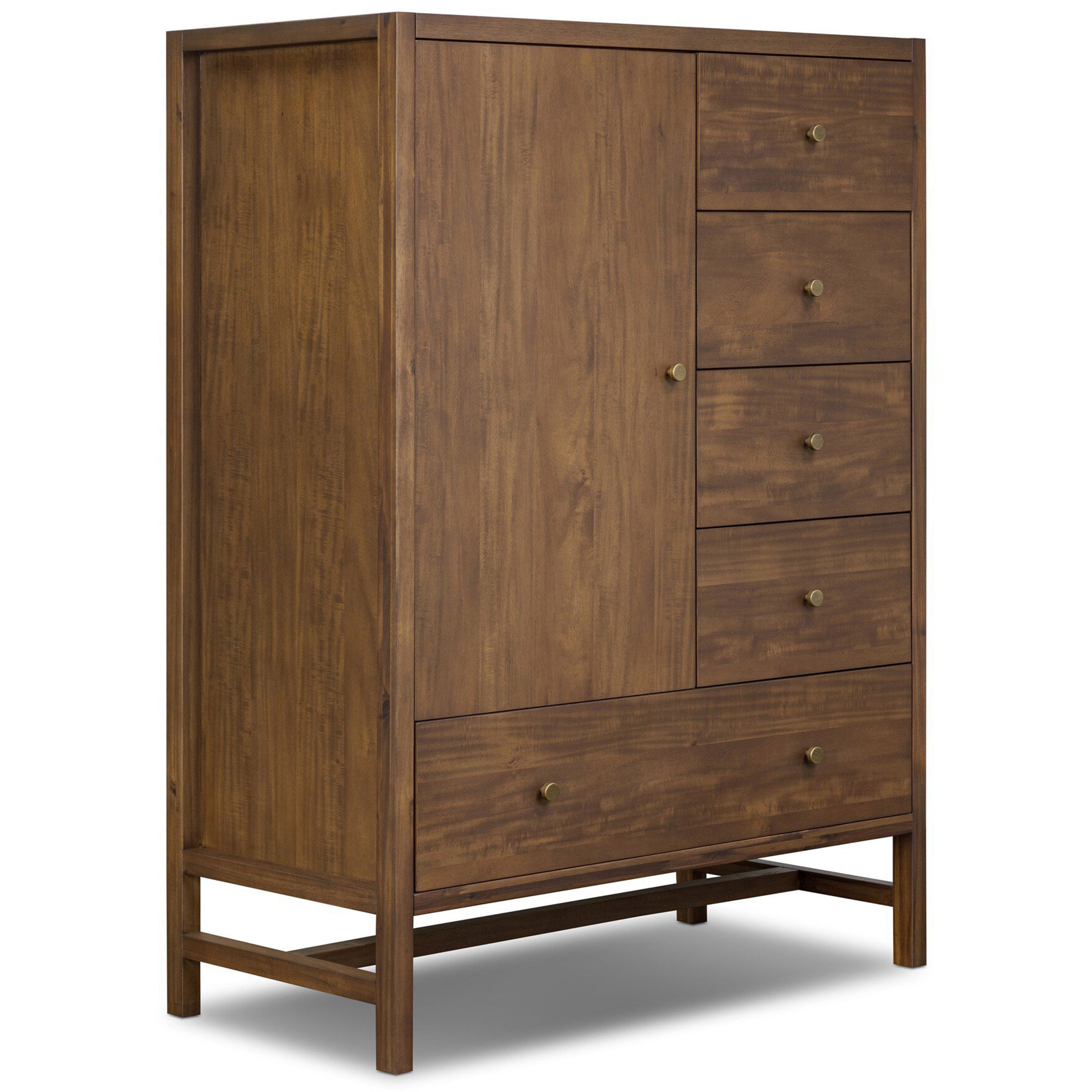 Sullivan Chest, Saddle Tan Veneer