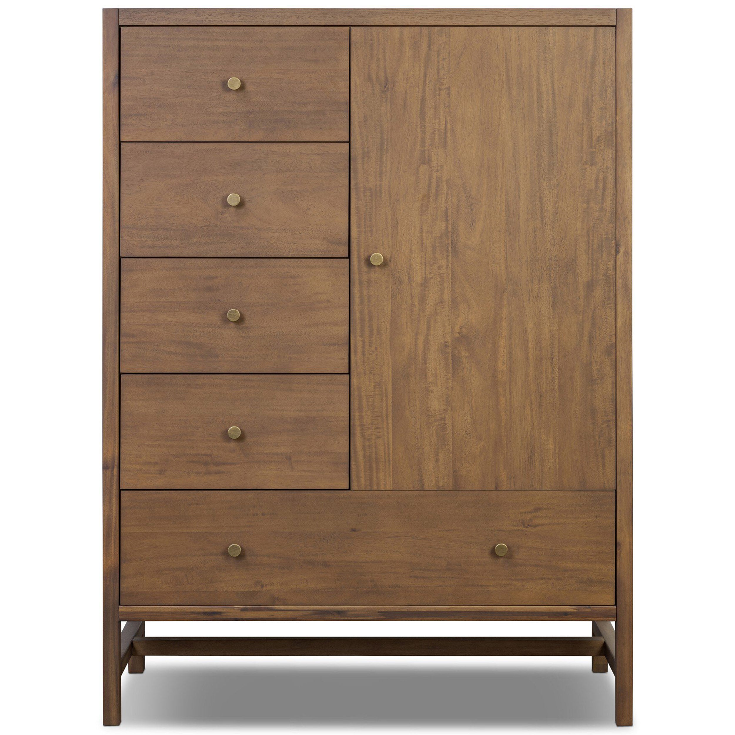 Sullivan Chest, Saddle Tan Veneer