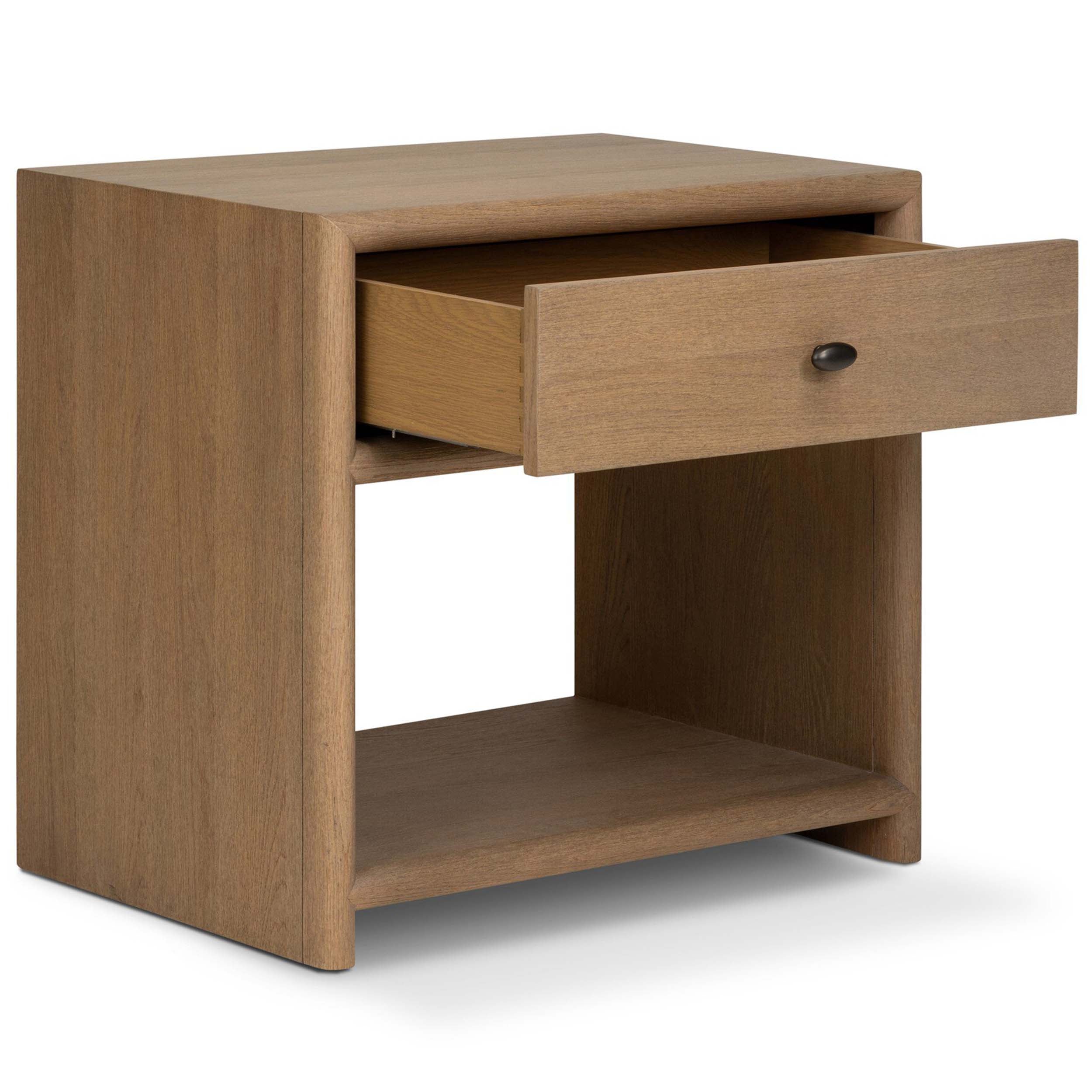 Analisa Nightstand, Sandy Oak