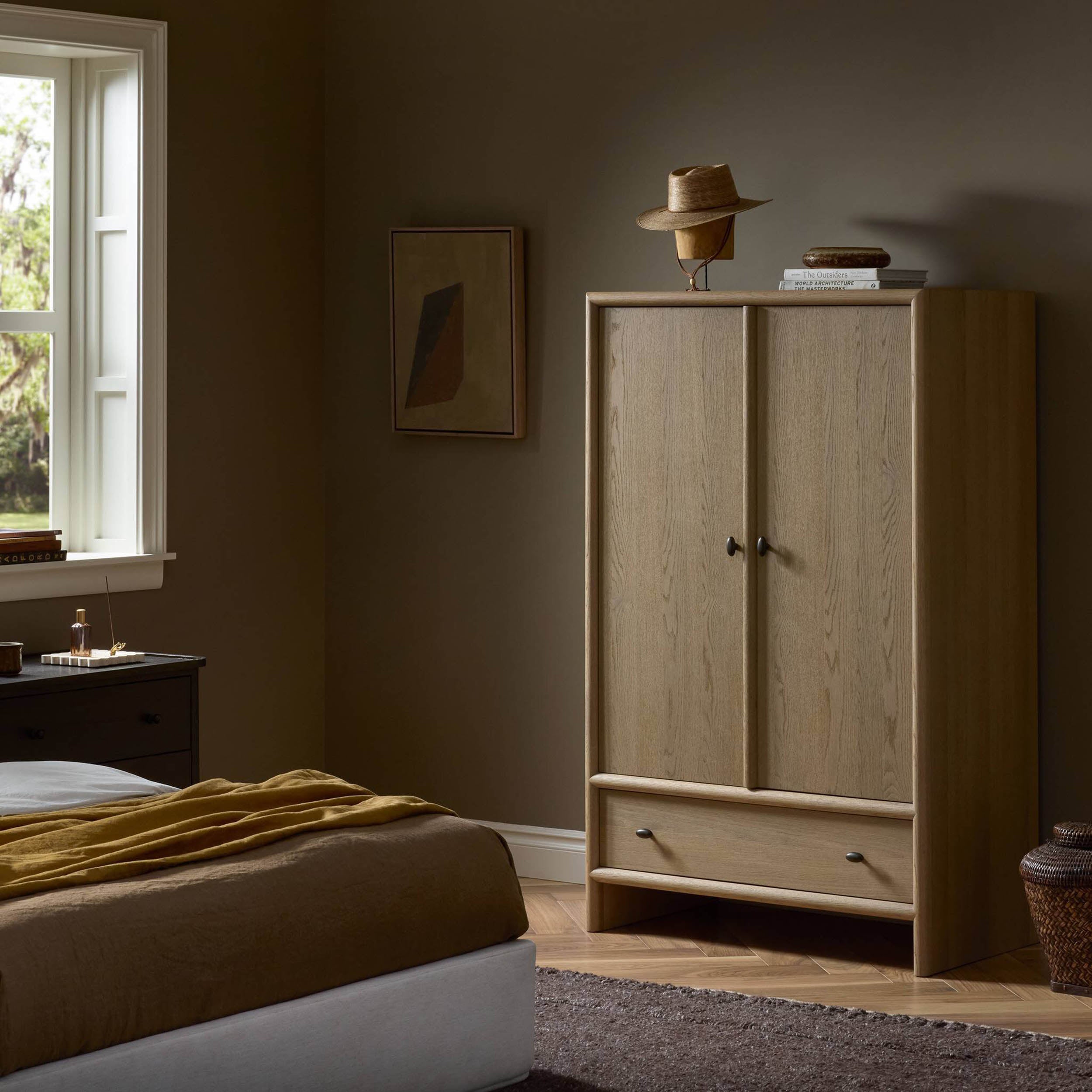 Analisa Armoire, Aged Bronze Antimony