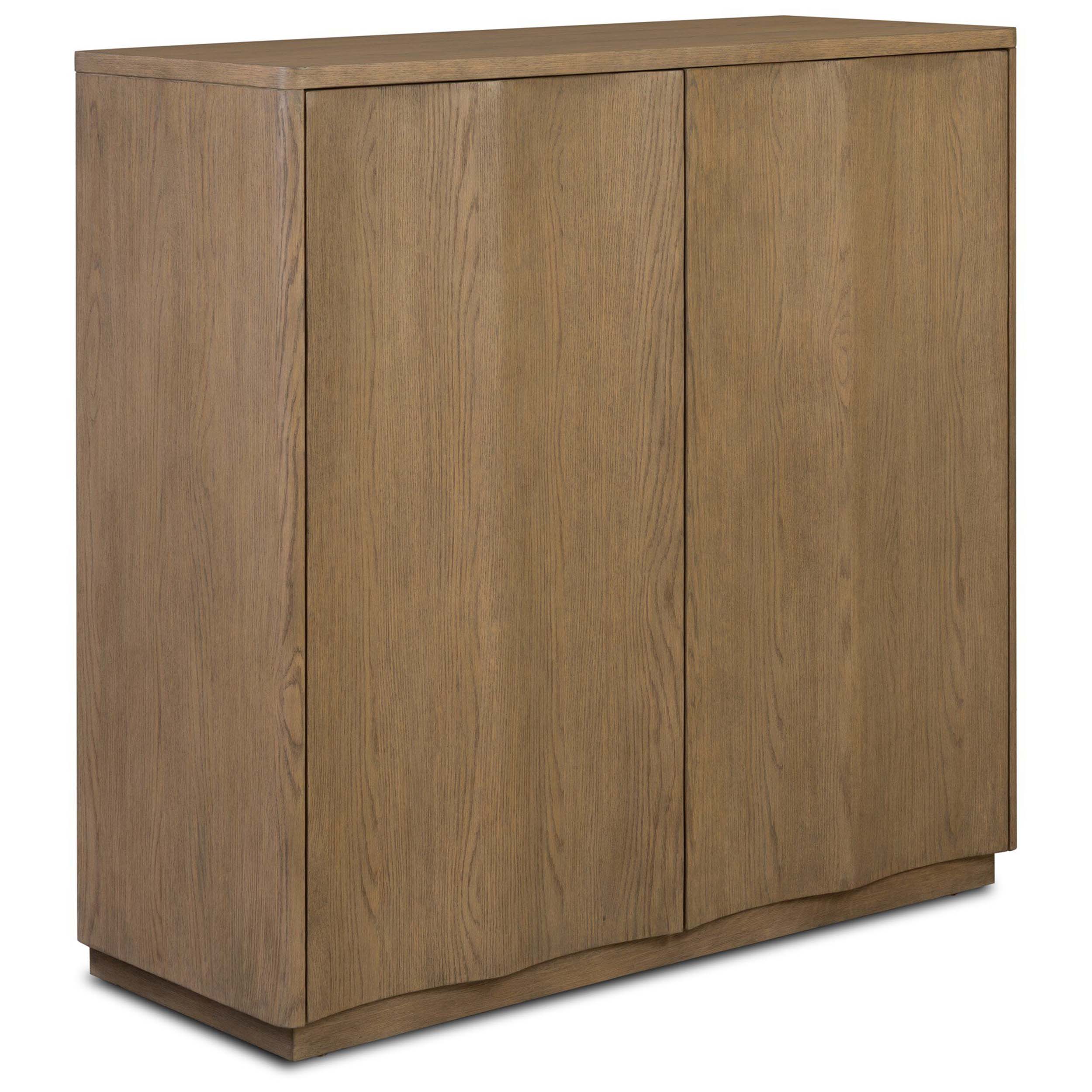 Brookhurst Small Cabinet, Drifted Oak Veneer