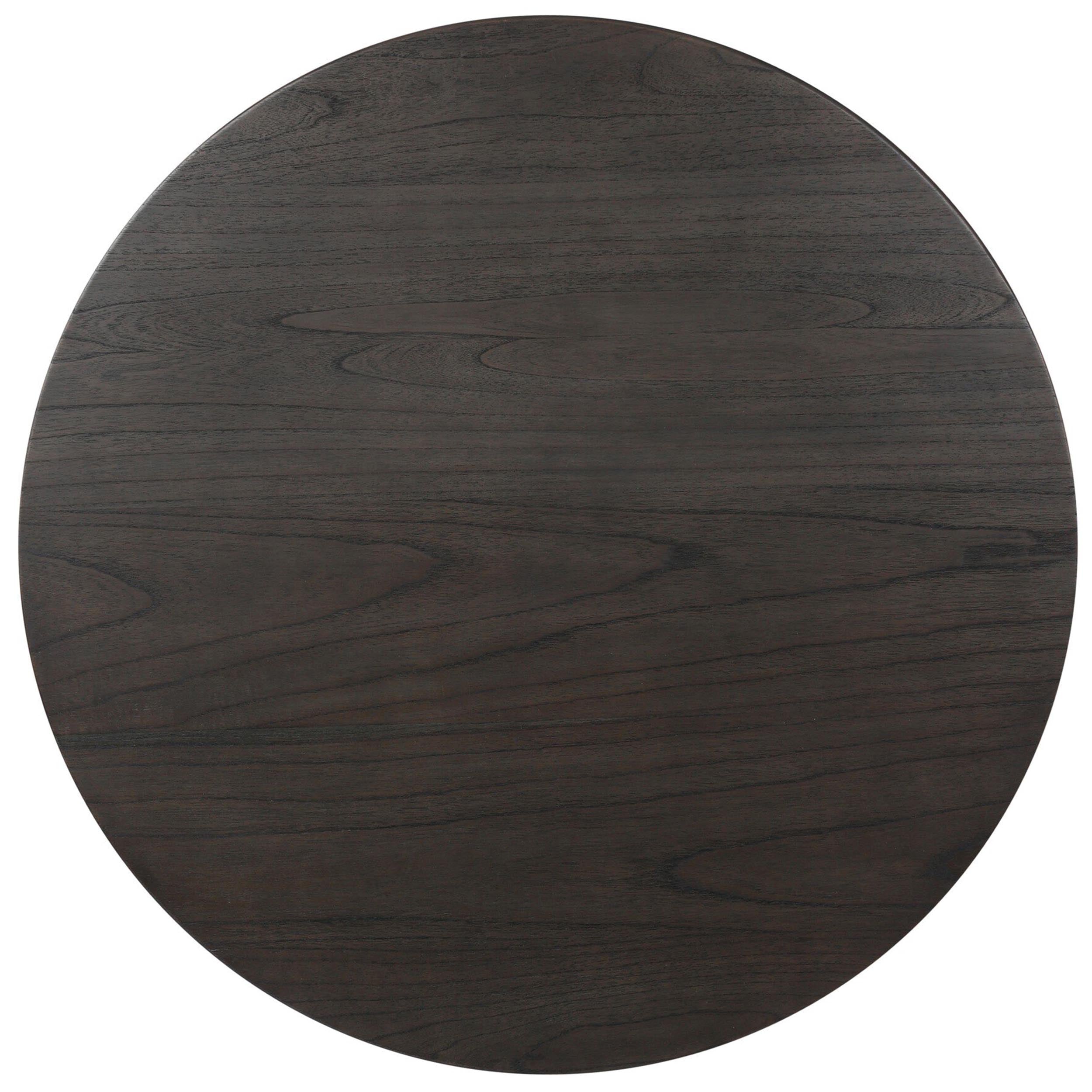 Ona Coffee Table, Smoked Black Mindi Veneer