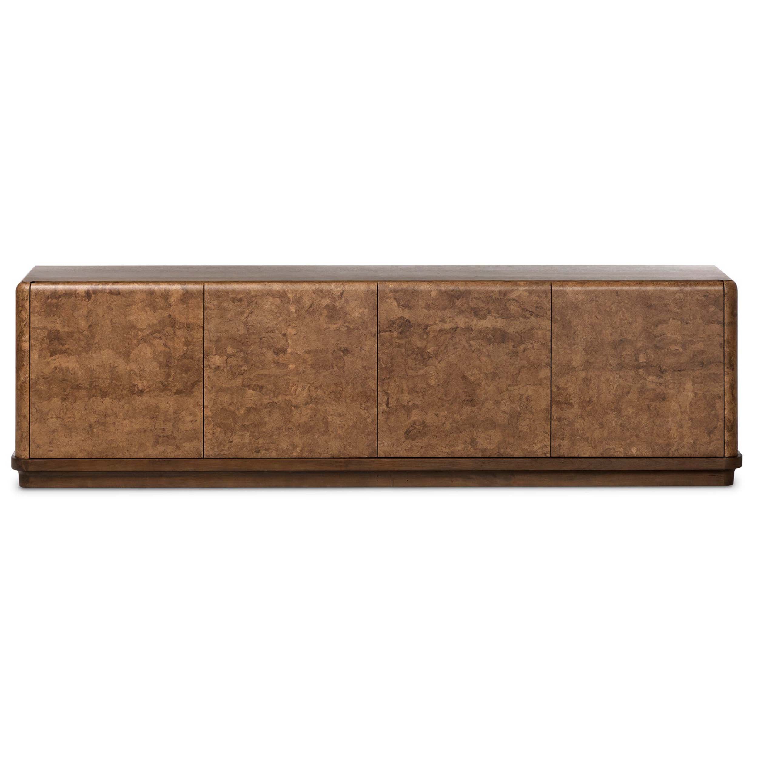 Cambros Media Console, Dark Bark Paper