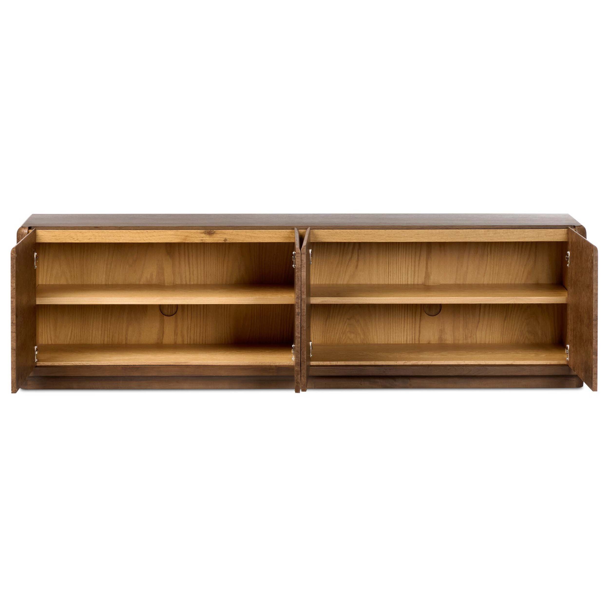 Cambros Media Console, Dark Bark Paper