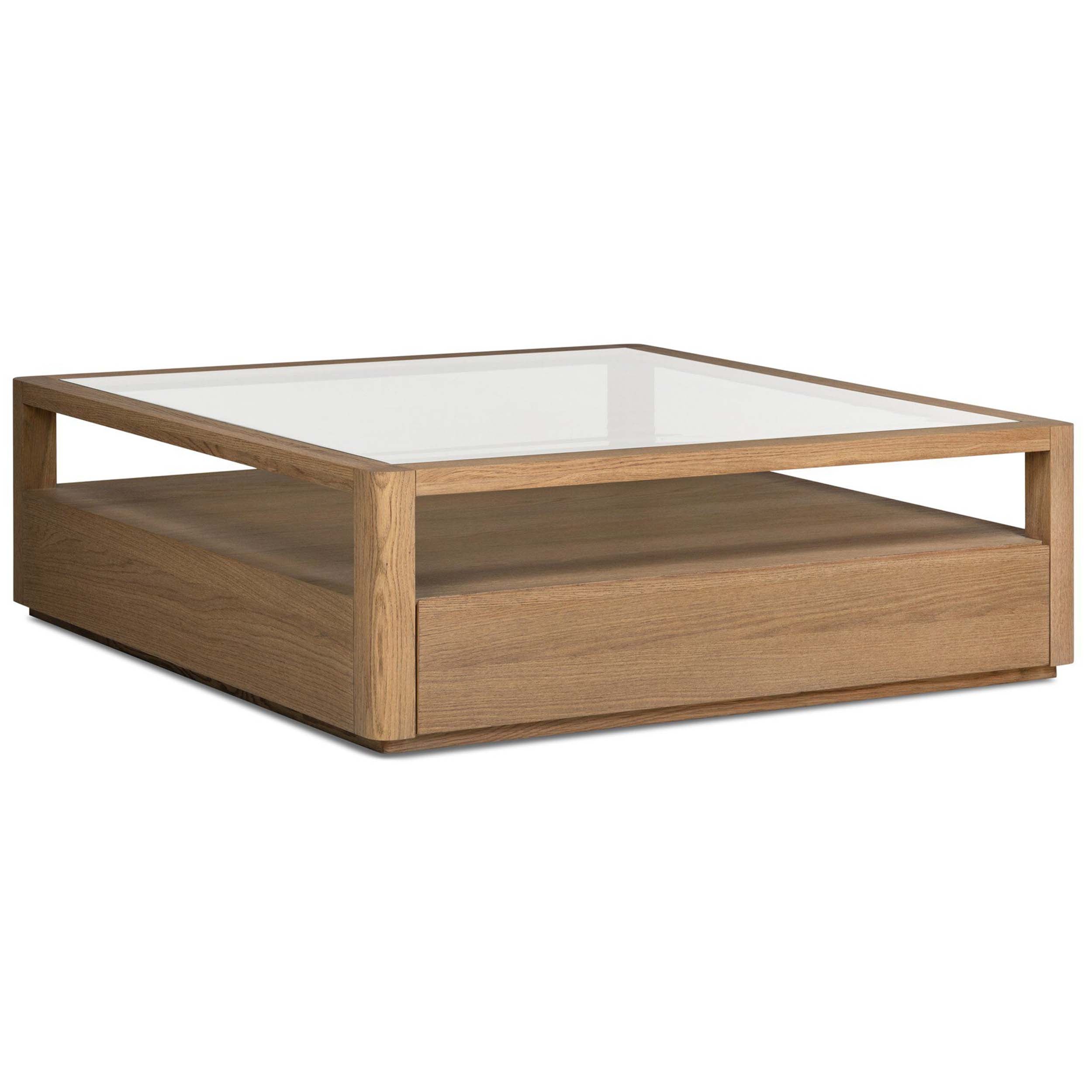 Shiloh Coffee Table, Tempered Glass
