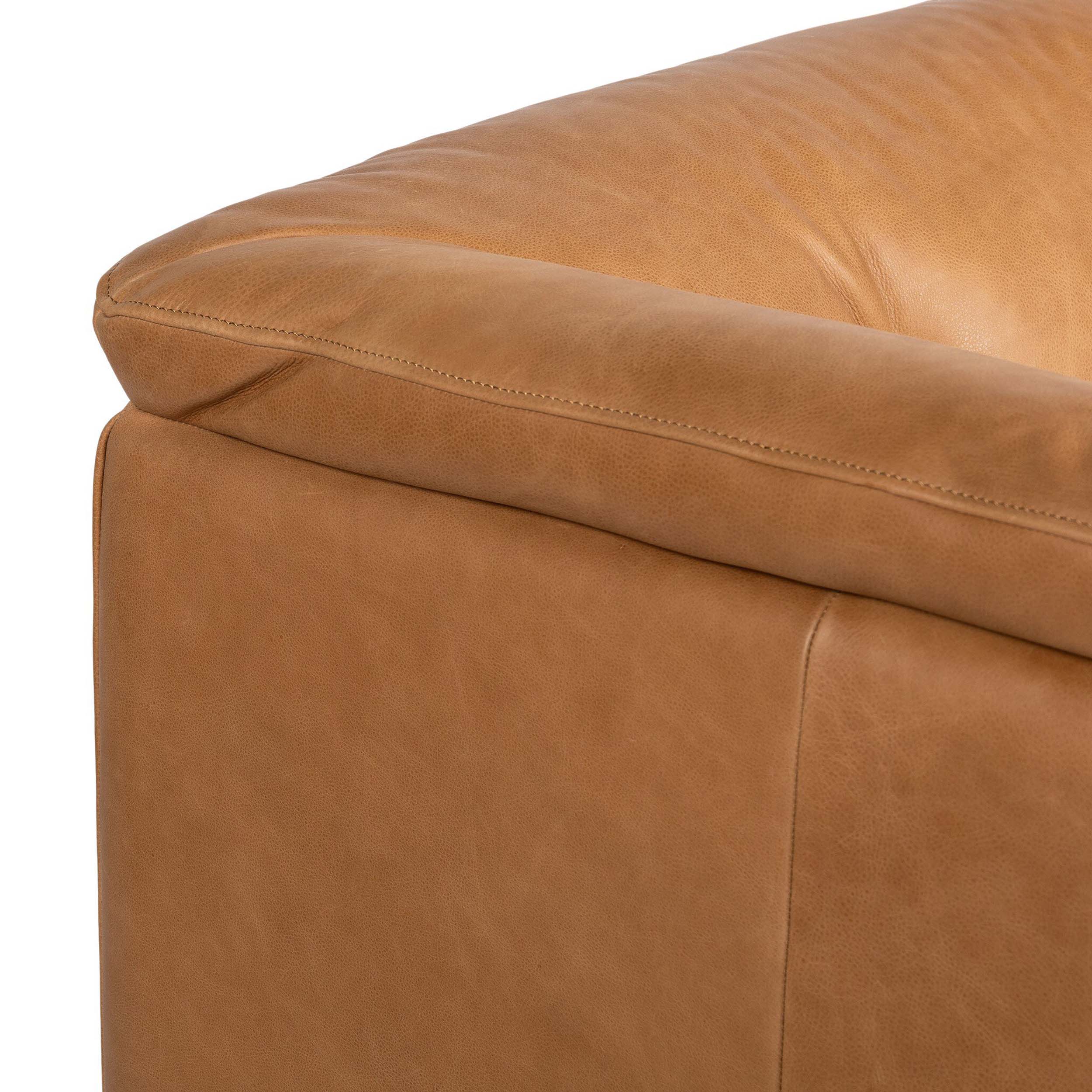 Santino Swivel Chair, Palermo Cognac